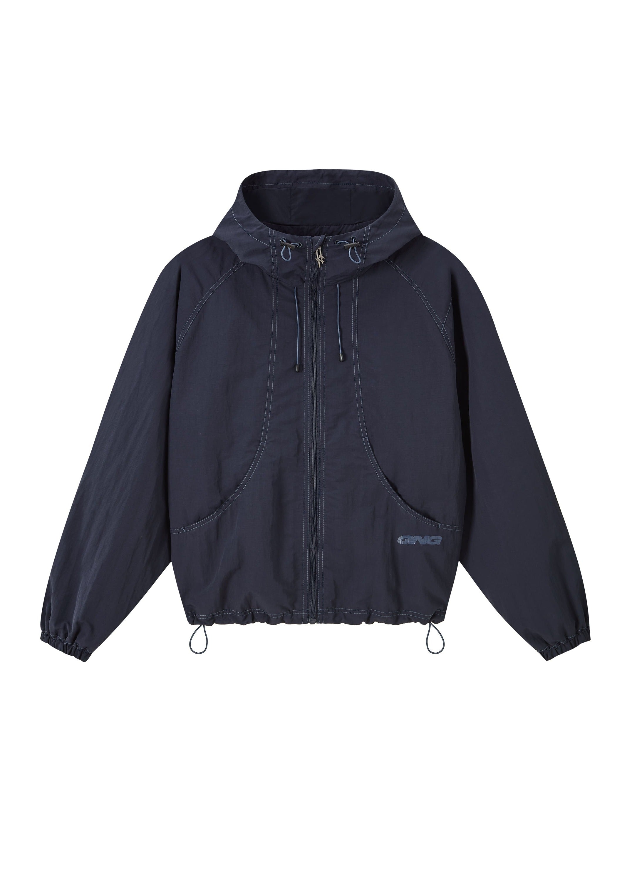 MOTION SHELL JACKET WORN NAVY