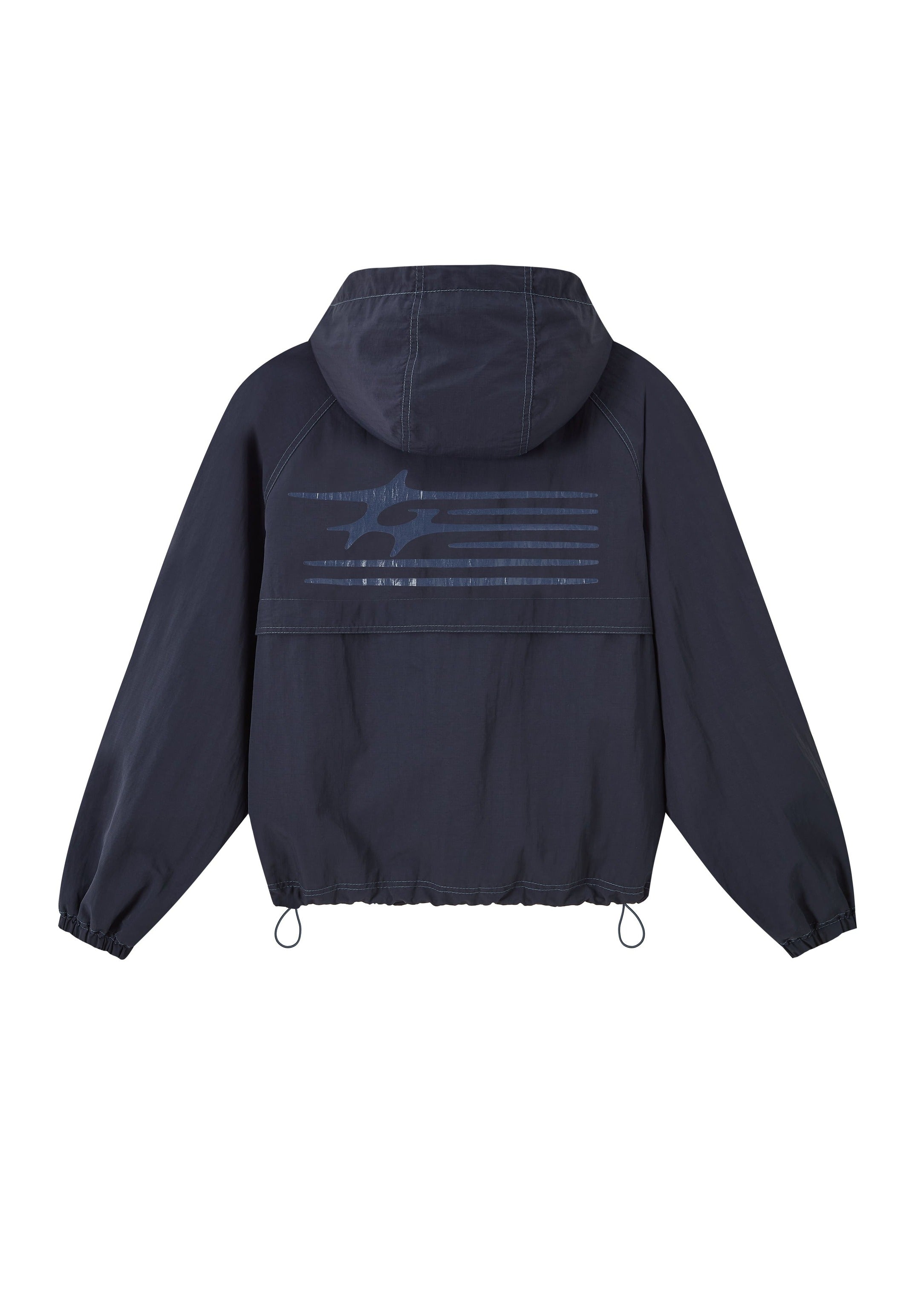 MOTION SHELL JACKET WORN NAVY