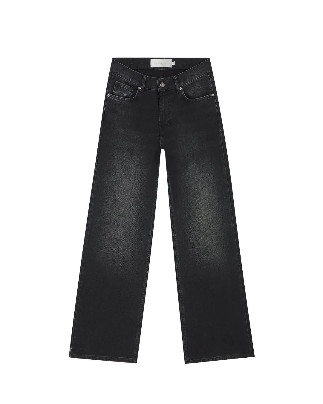 SKIN DENIM WASHED BLACK