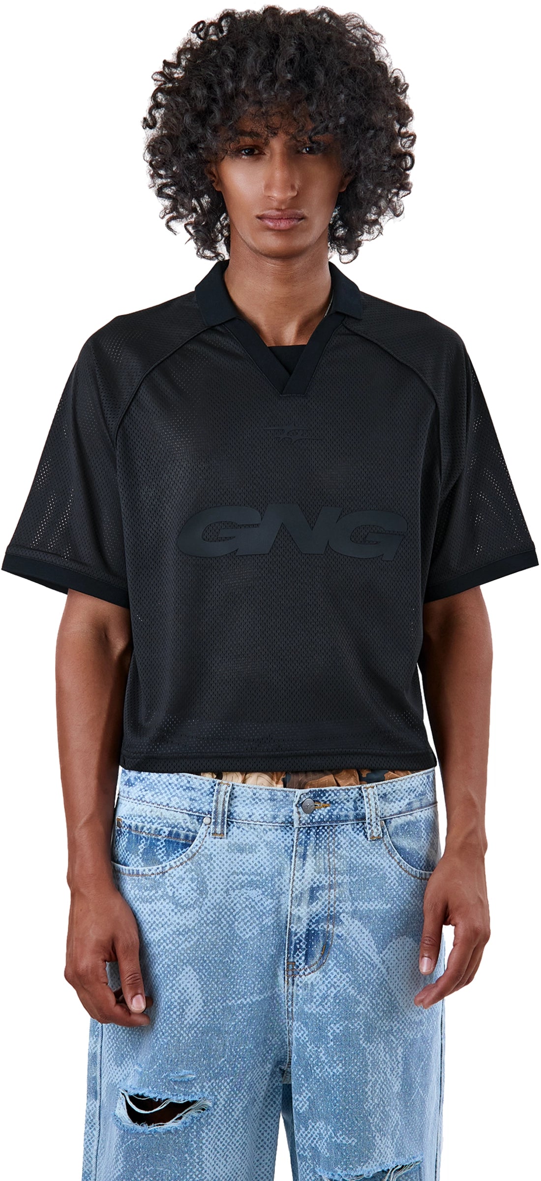 SAND FOOTBALL T-SHIRT BLACK