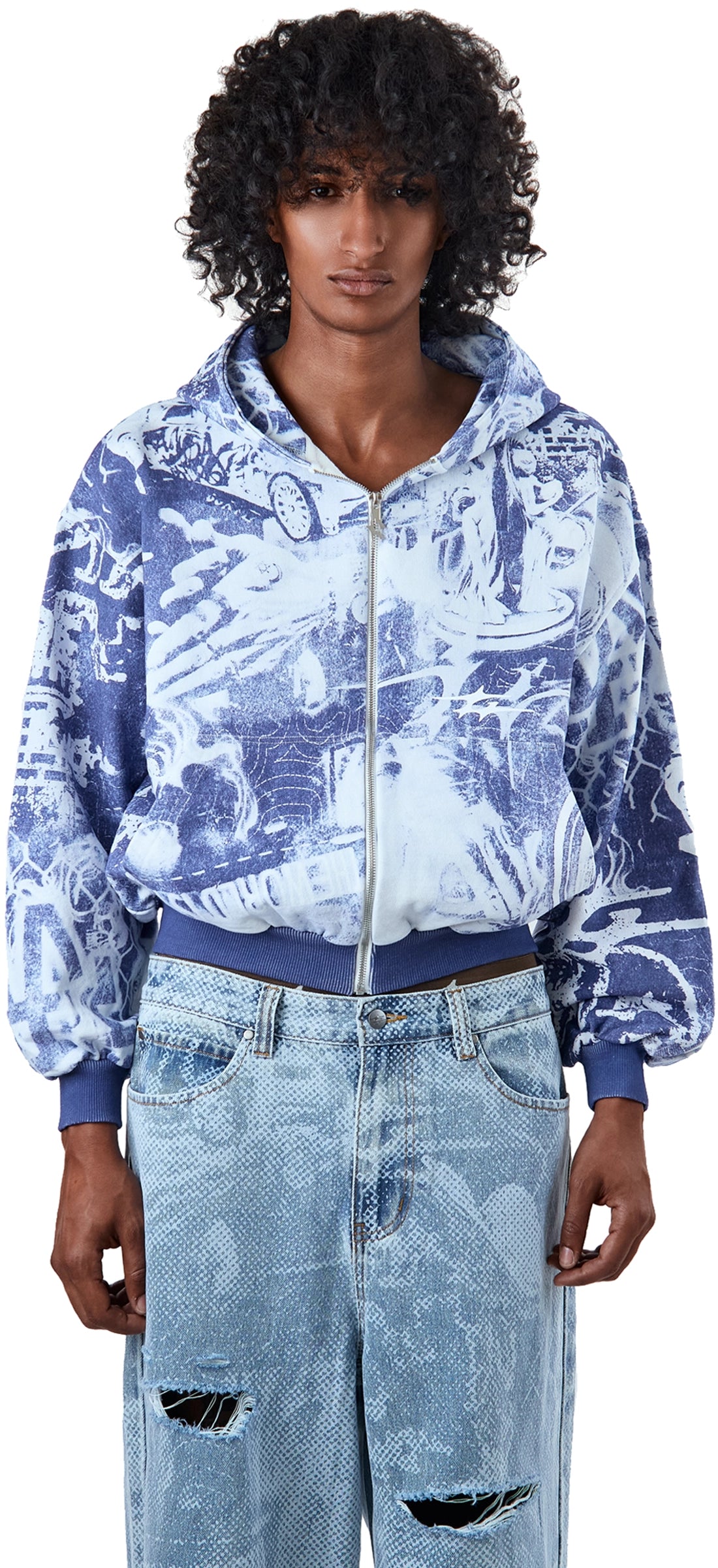 MASTERPIECE ZIPPER BLUE