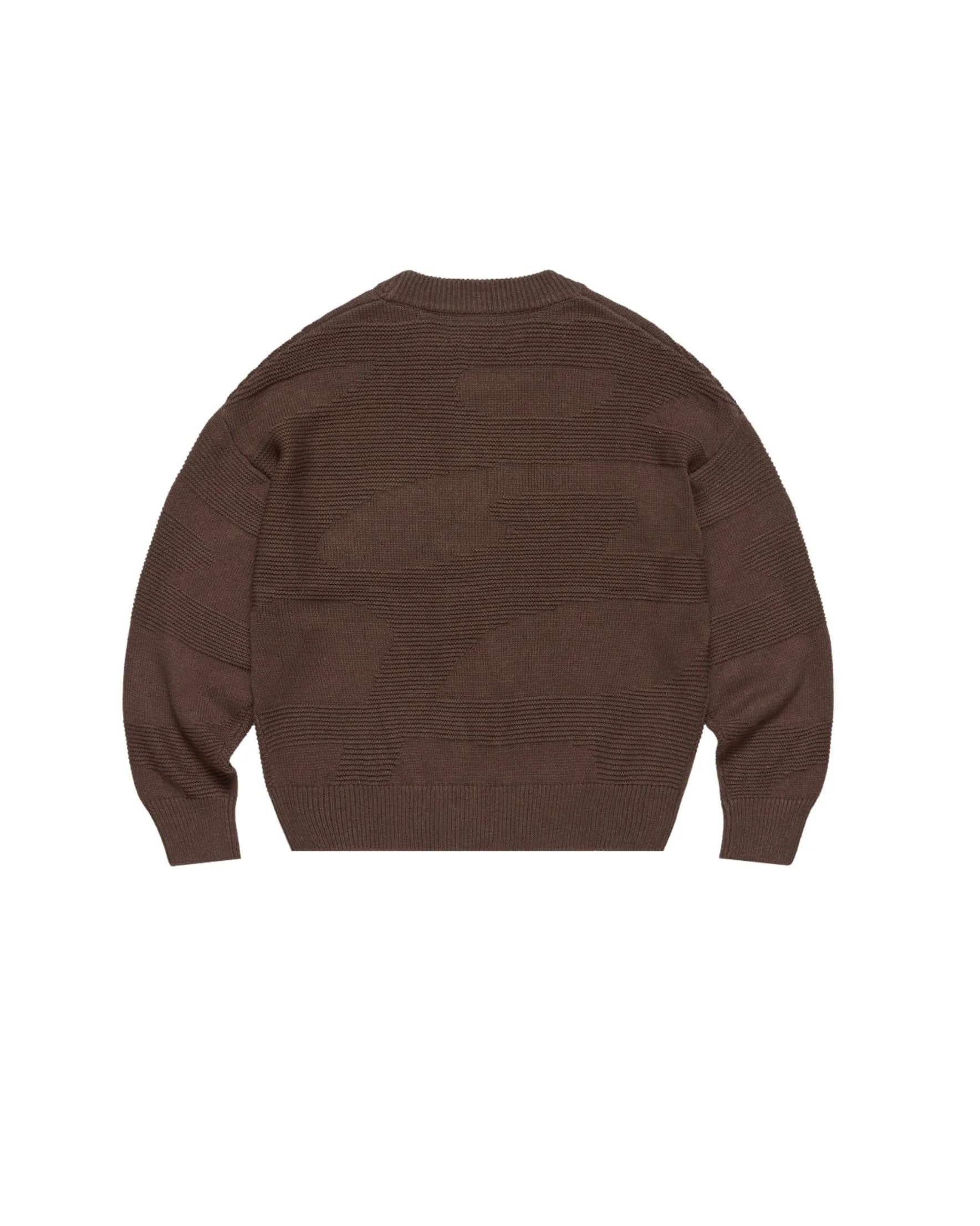 3D KNIT BROWN