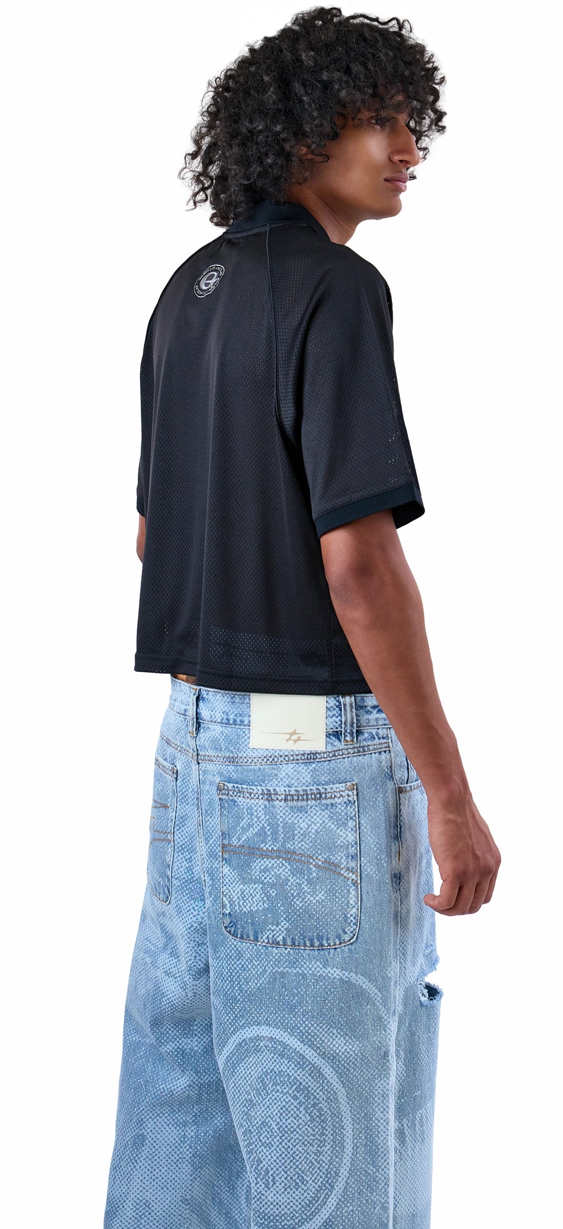 SAND FOOTBALL T-SHIRT BLACK