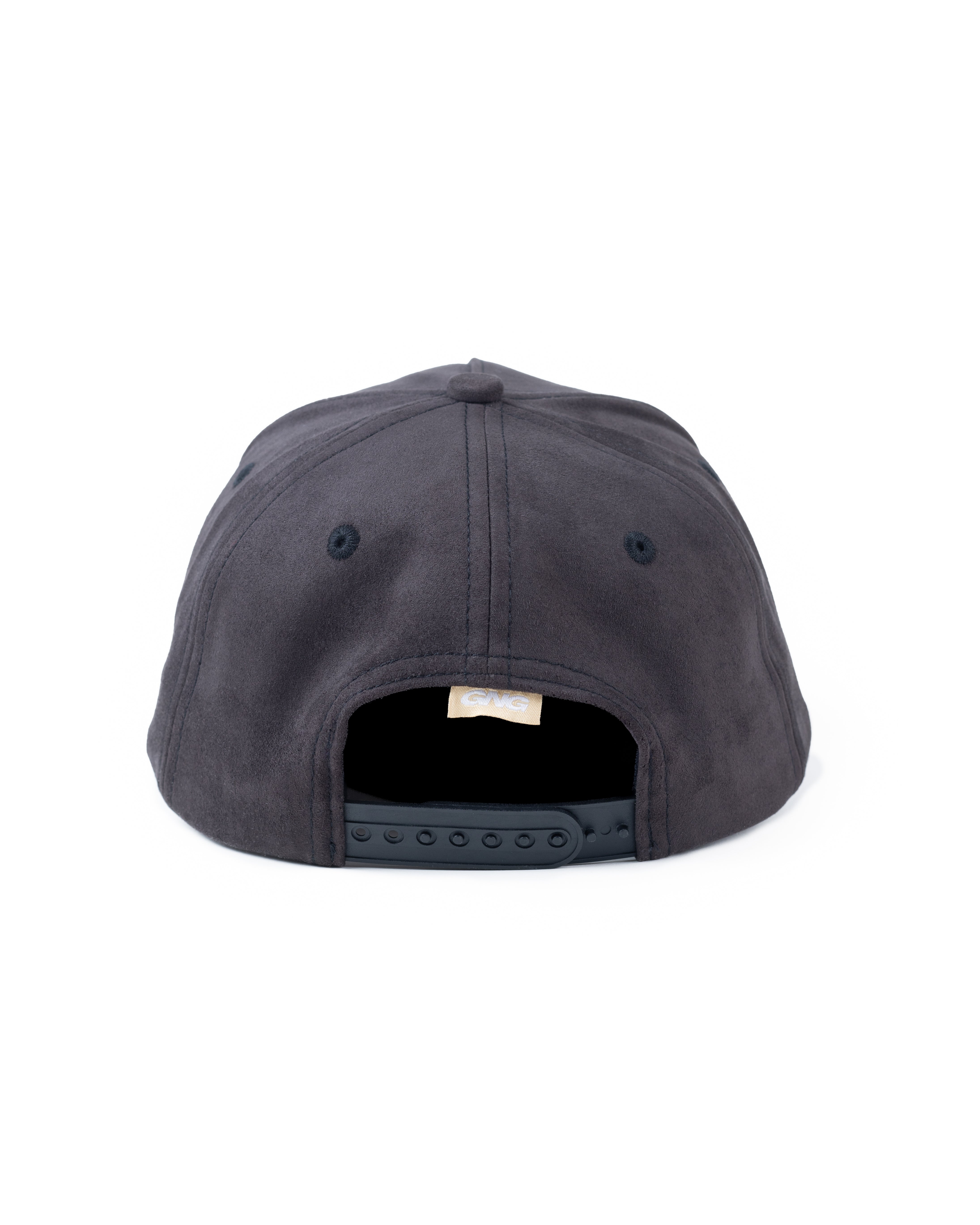 SUEDE LOGO CAP ASH