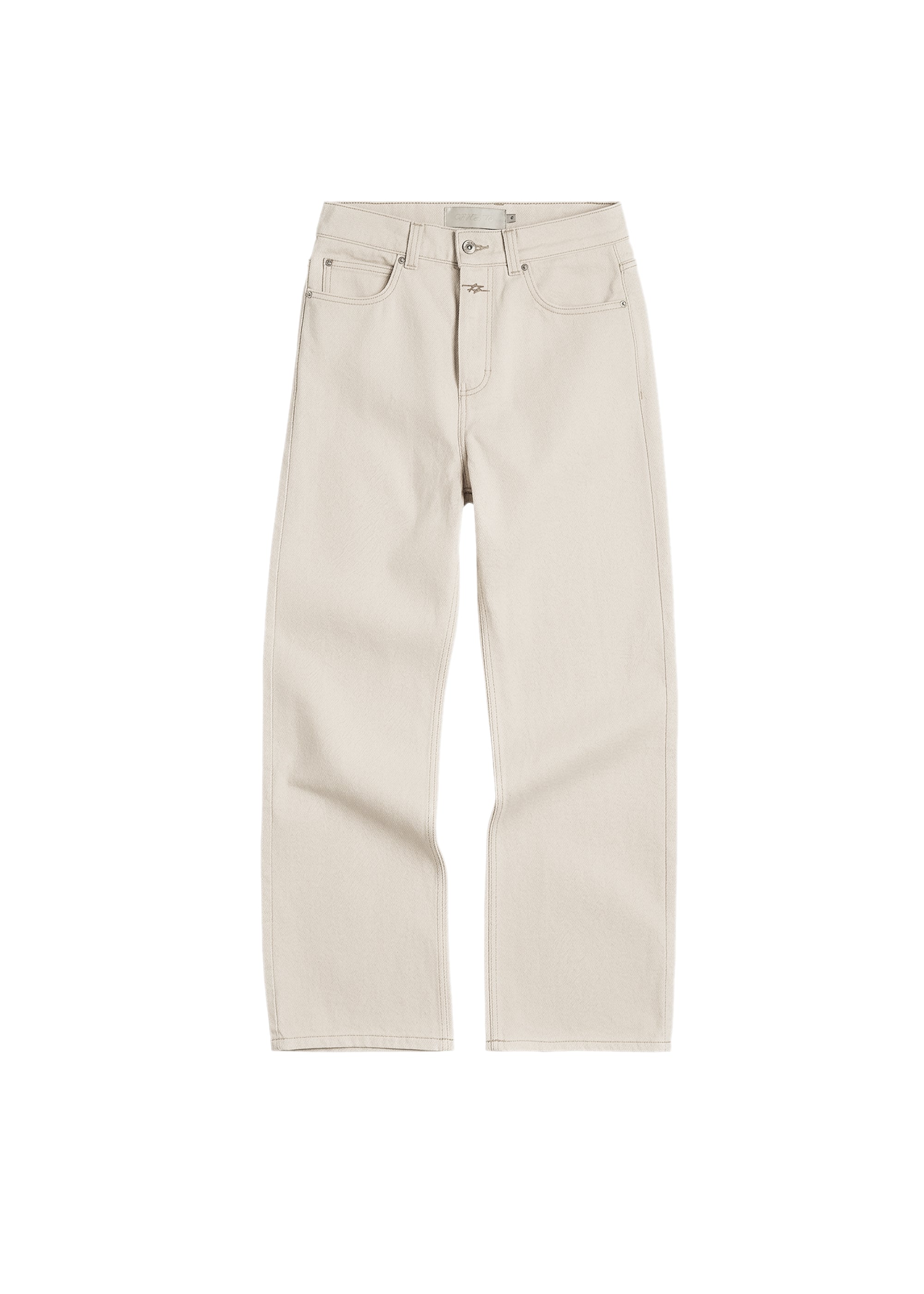 14 OZ DENIM PANTS OFFWHITE