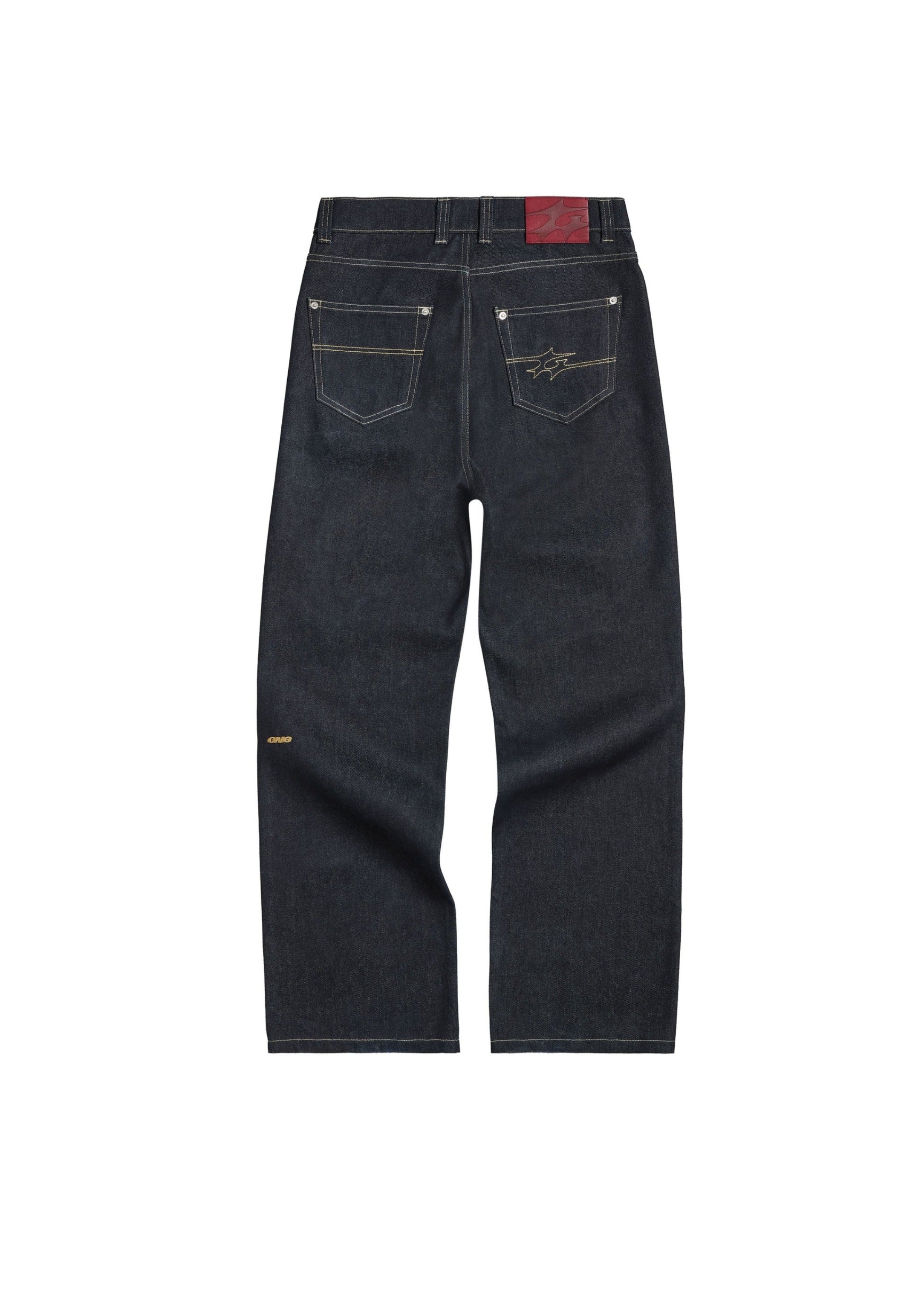 SKIN DENIM PANTS RAW INDIGO