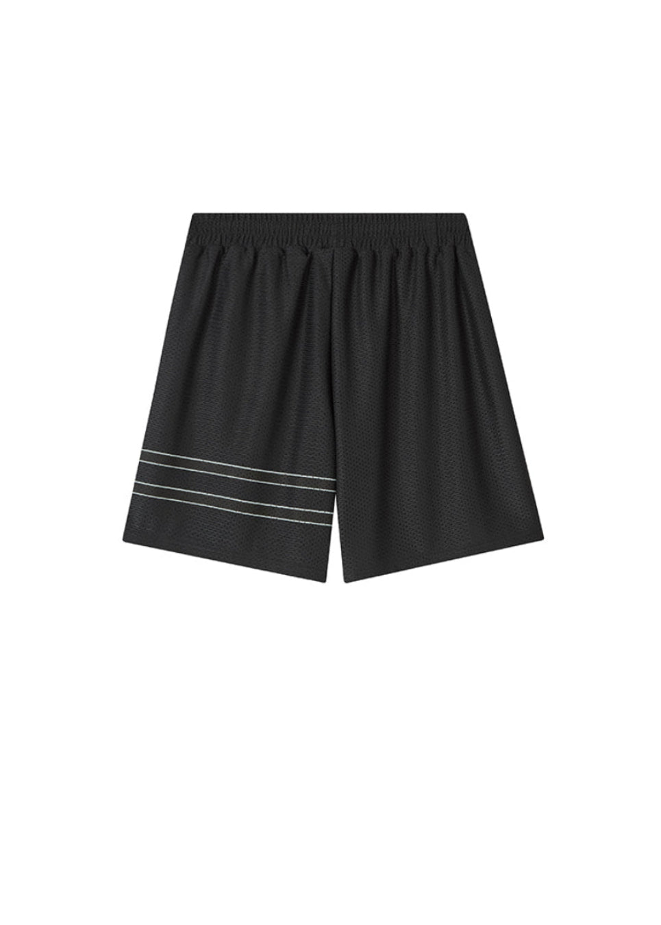 LOGO MESH SHORTS BLACK
