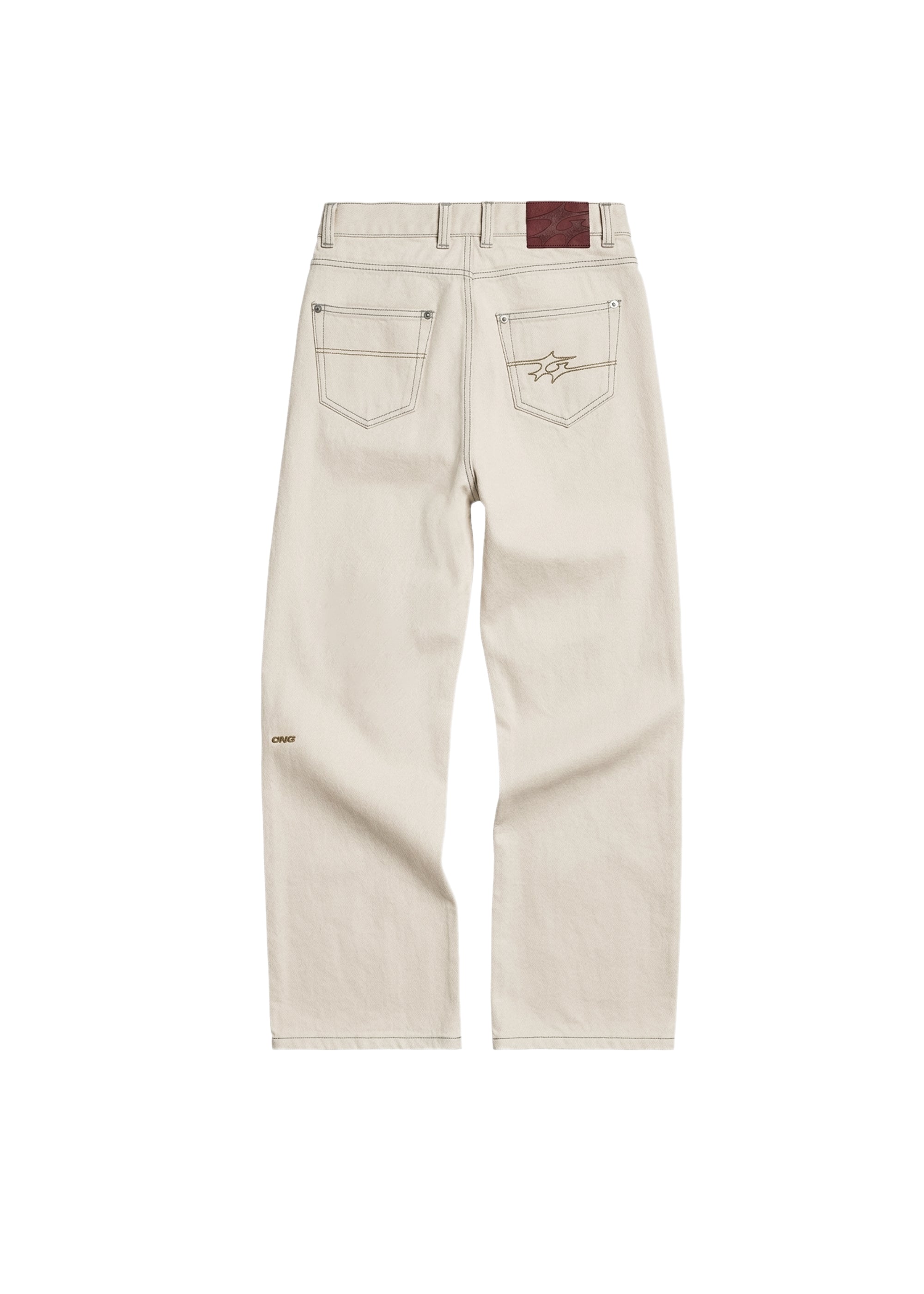 14 OZ DENIM PANTS OFFWHITE