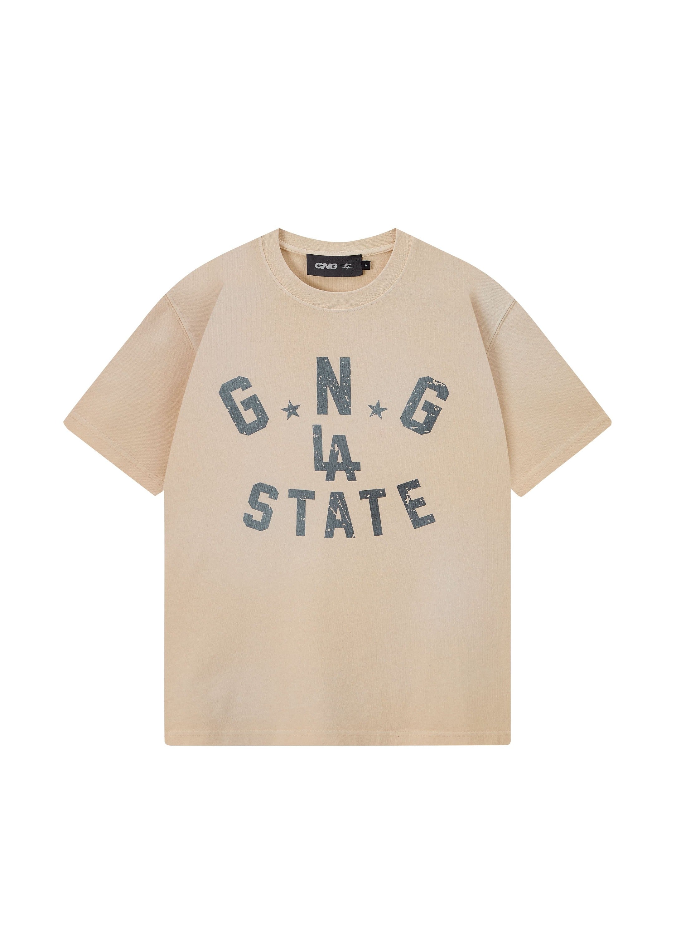 LA STATE TEE DUSTED SAND