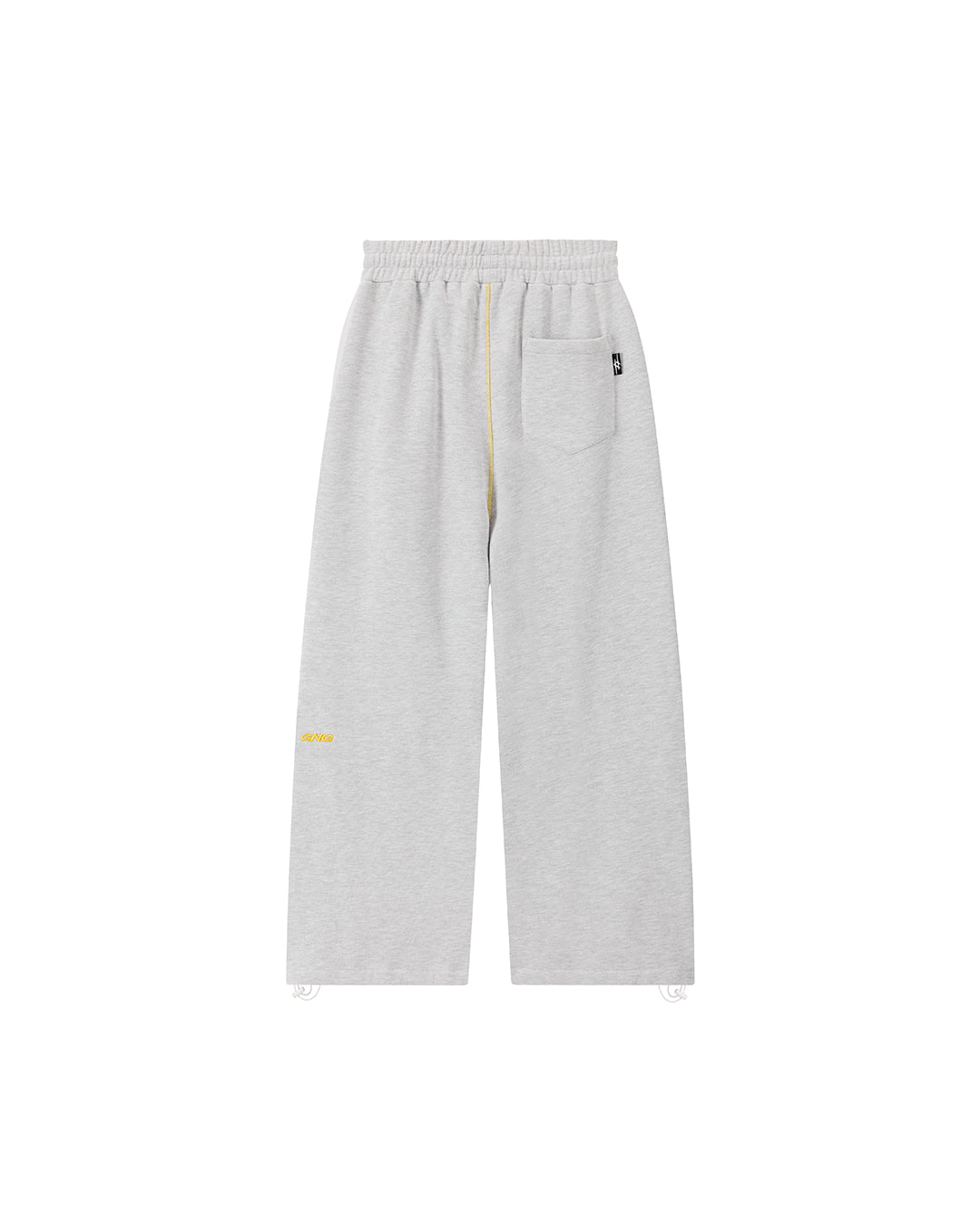 FLATLOCK PANTS GREY MELANGE