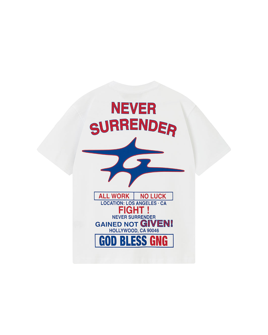 SURRENDER TEE WHITE