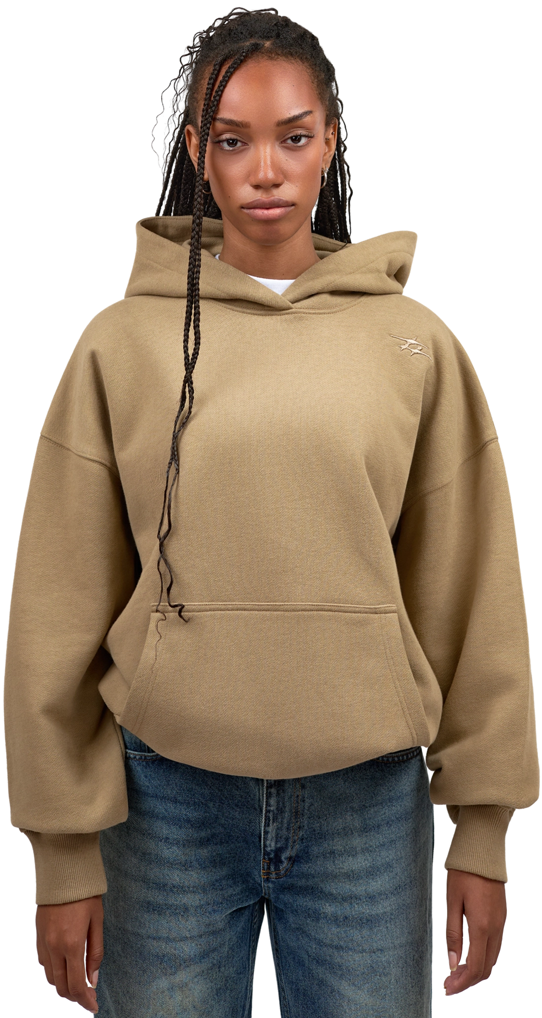 SKIN HOOD CAMEL