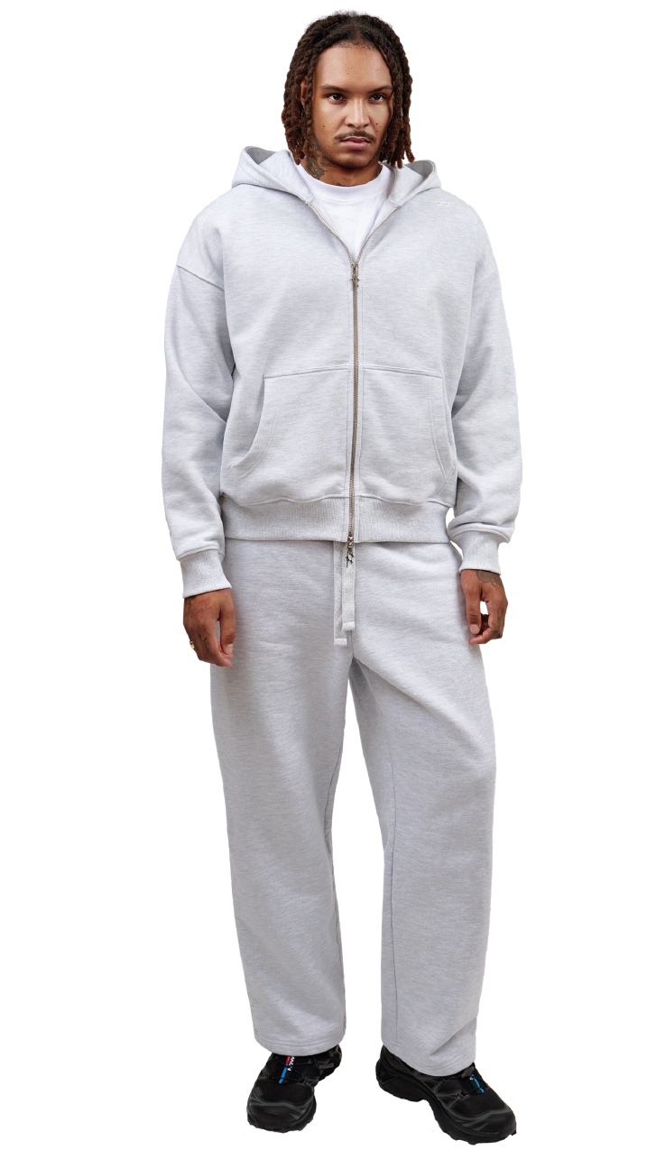 SKIN SWEATPANTS GREY MELANGE