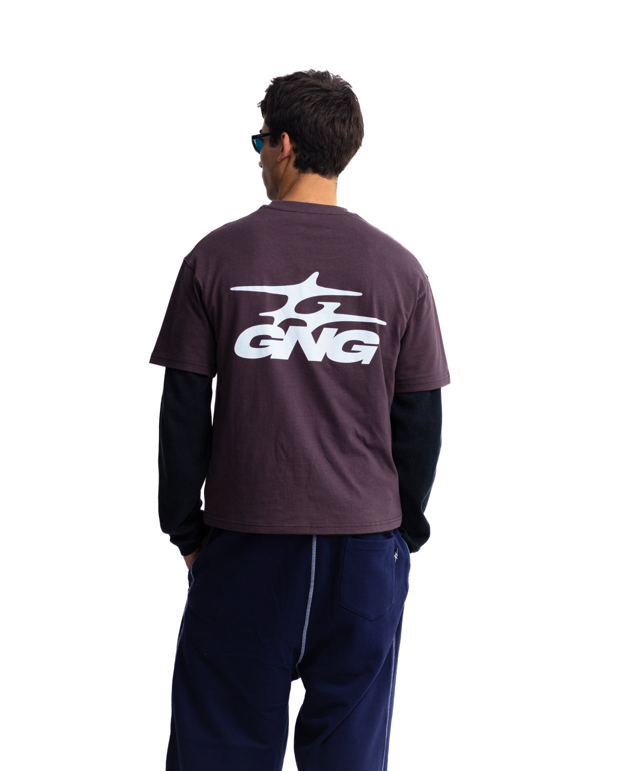SAND TEE BURGUNDY