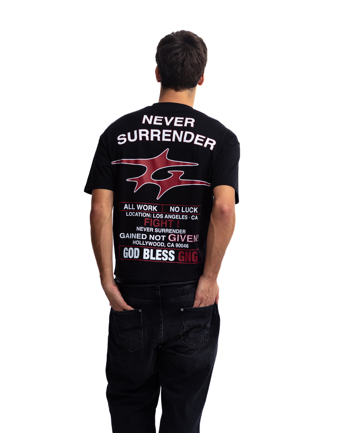 SURRENDER TEE BLACK