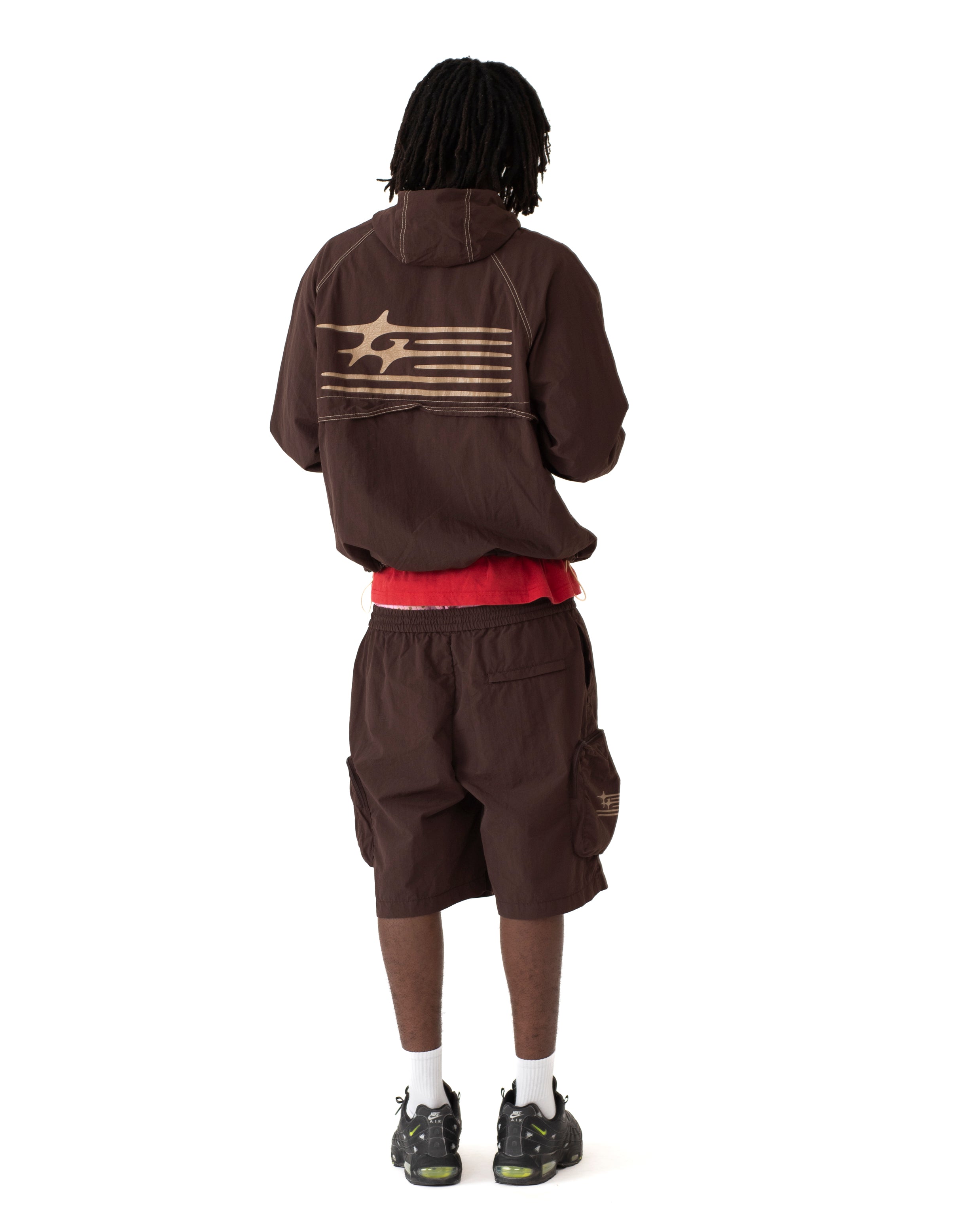 MOTION SHELL JACKET ERODED BROWN