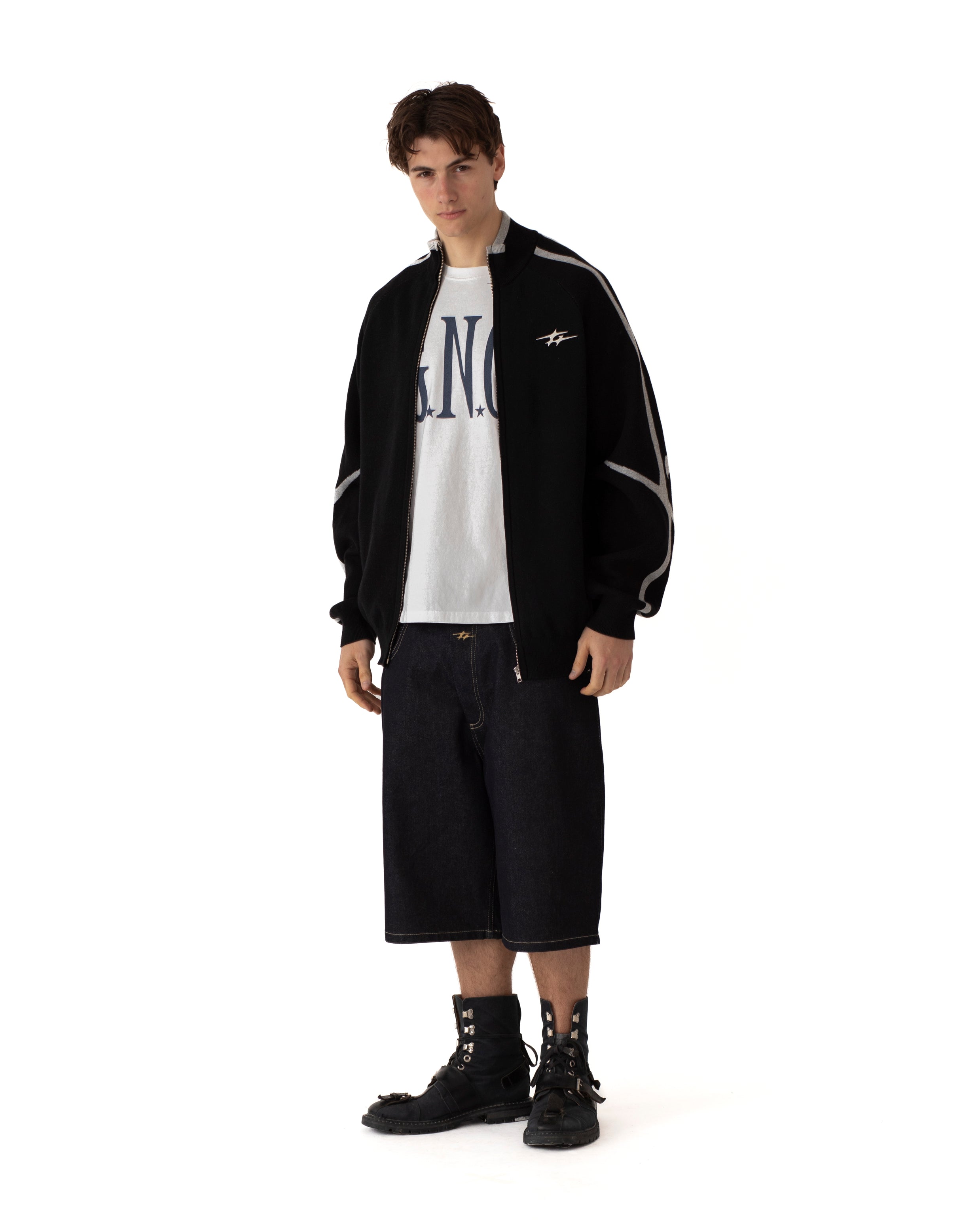 KNIT BILL BLACK
