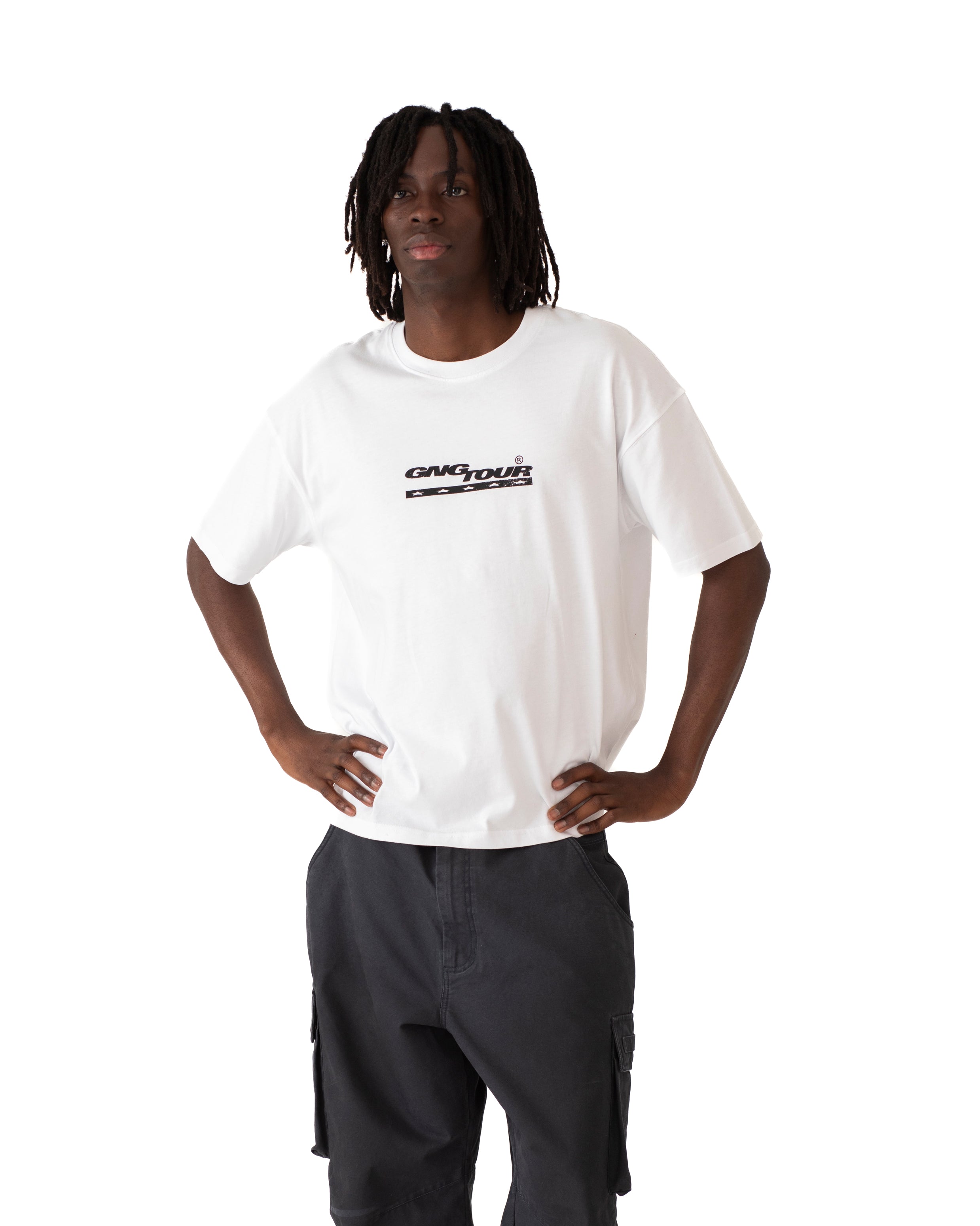 NO PAIN TOUR TEE WHITE