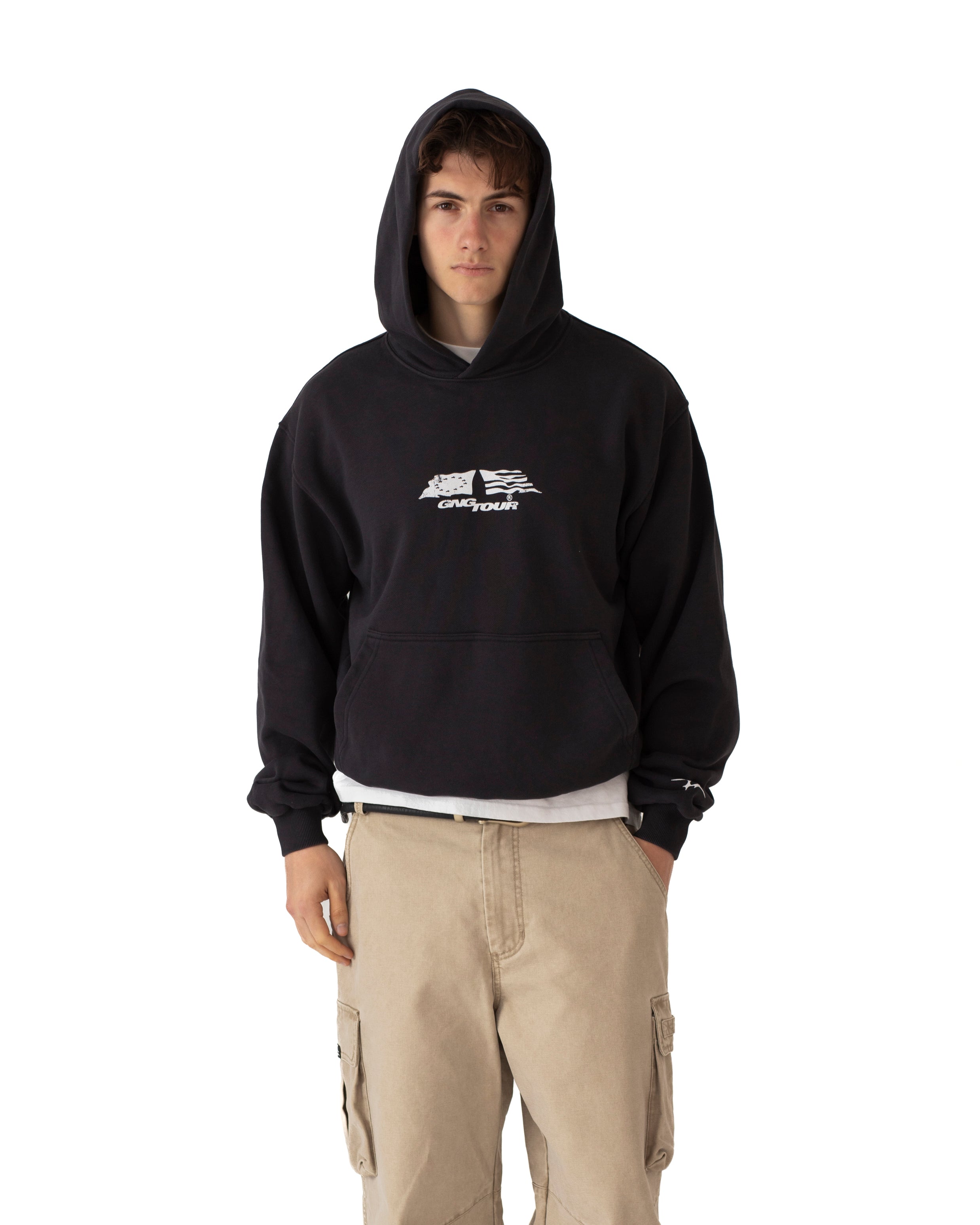 NO PAIN HOOD BLACK