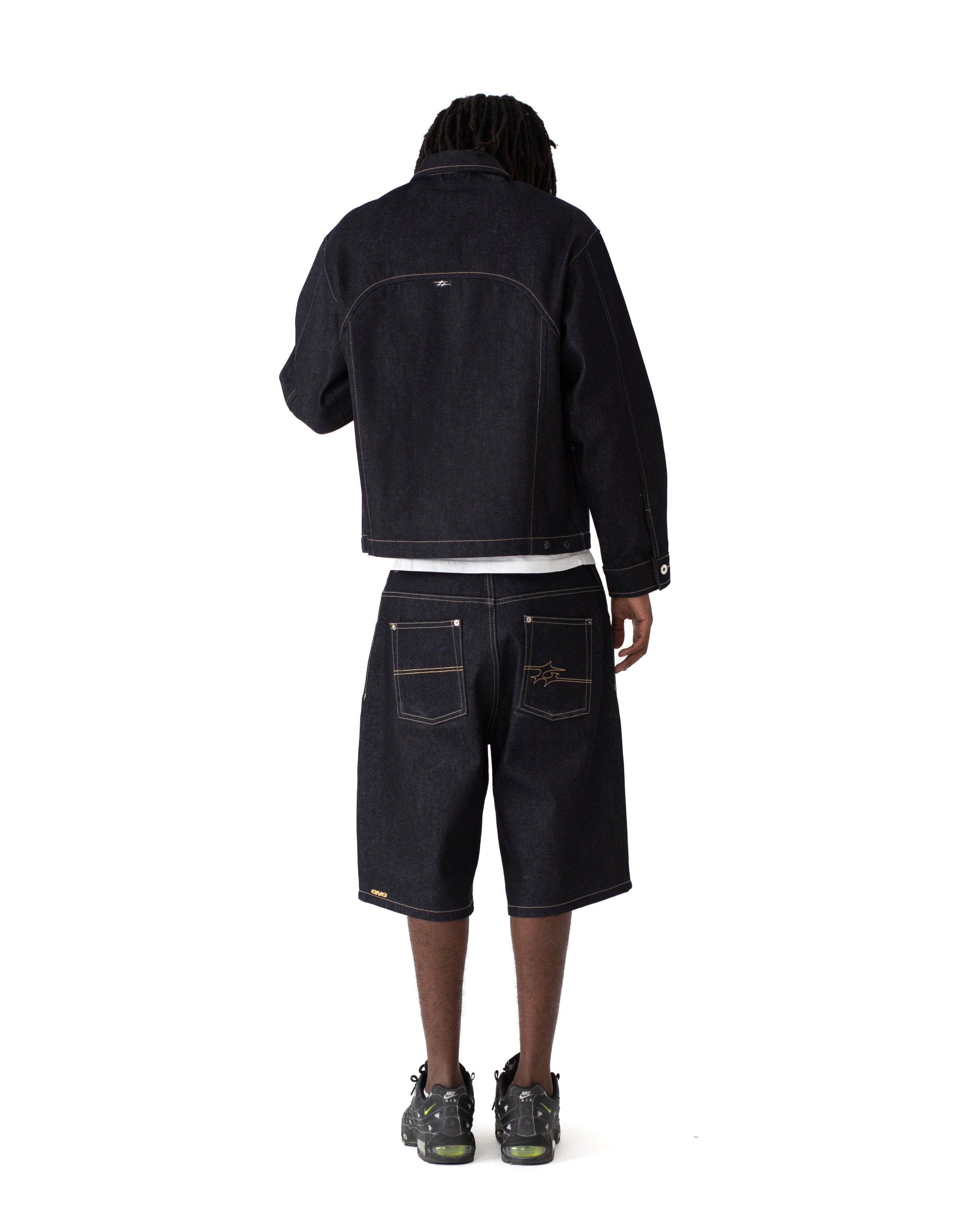 SKIN DENIM JACKET RAW INDIGO