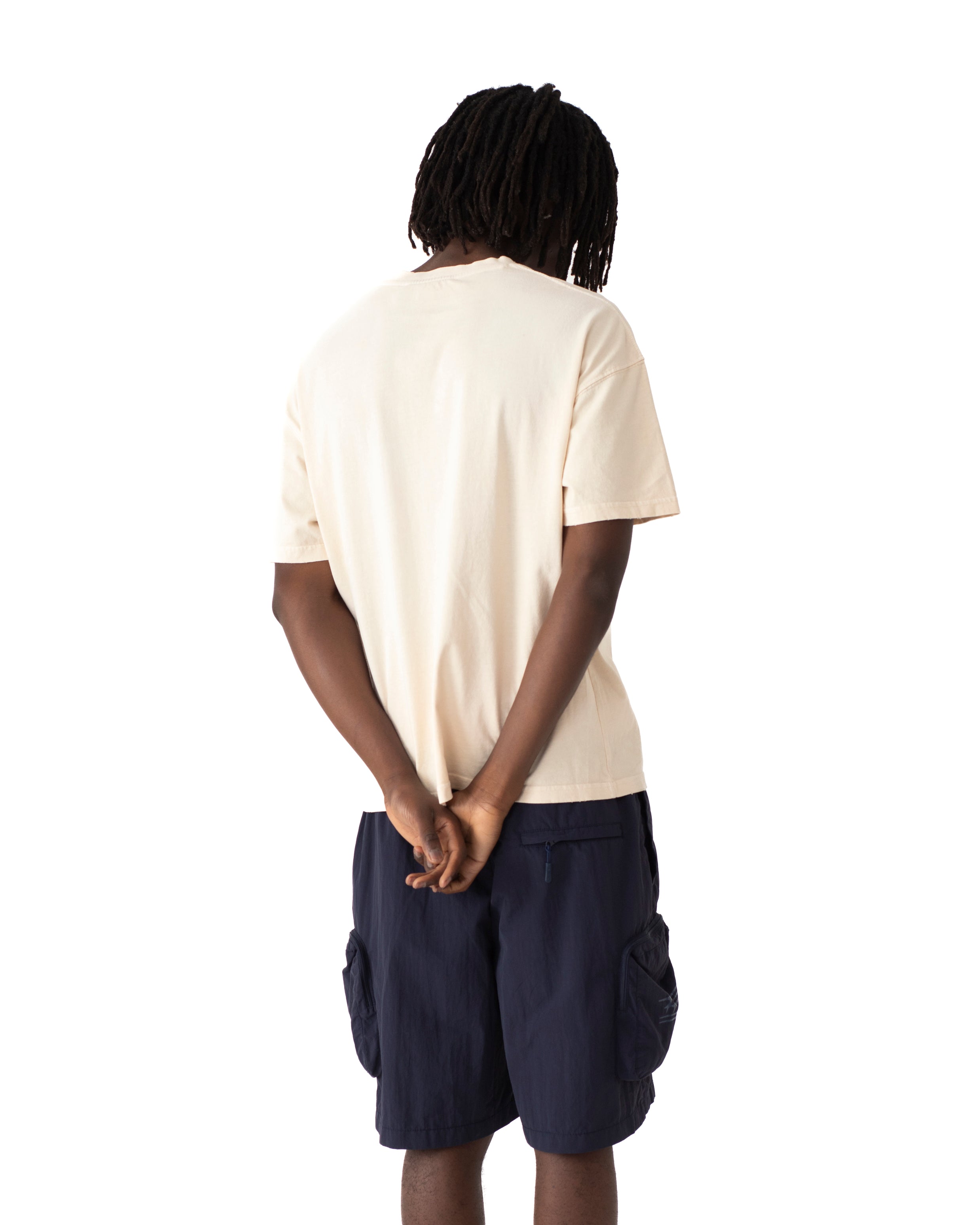 LA STATE TEE DUSTED SAND