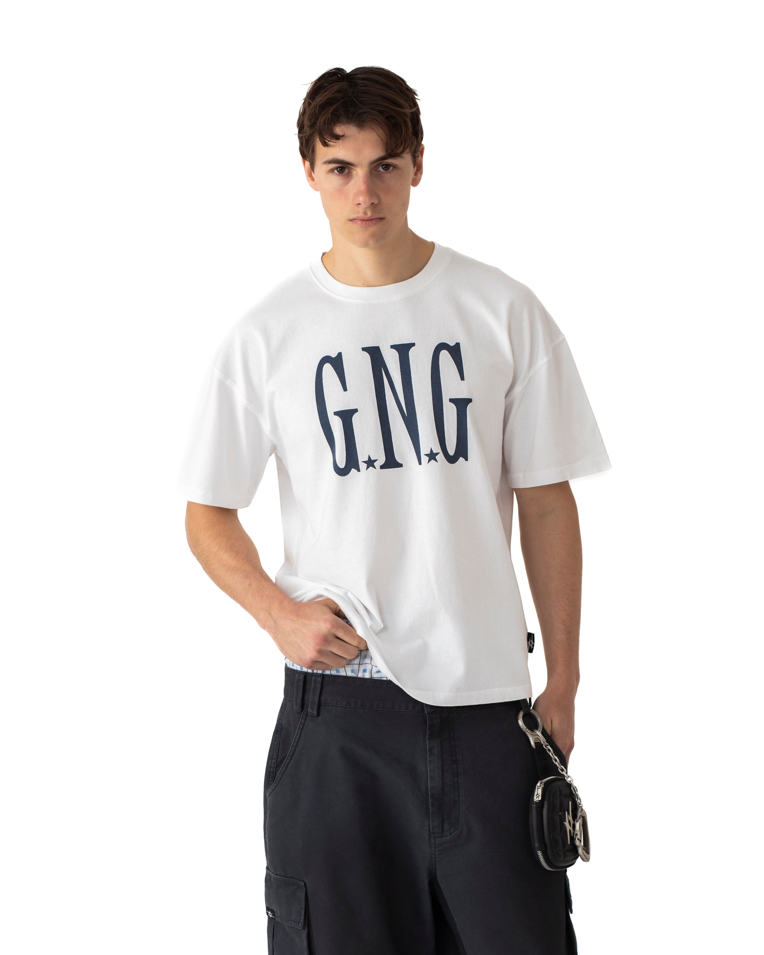 GNG CLASSIC TEE WHITE