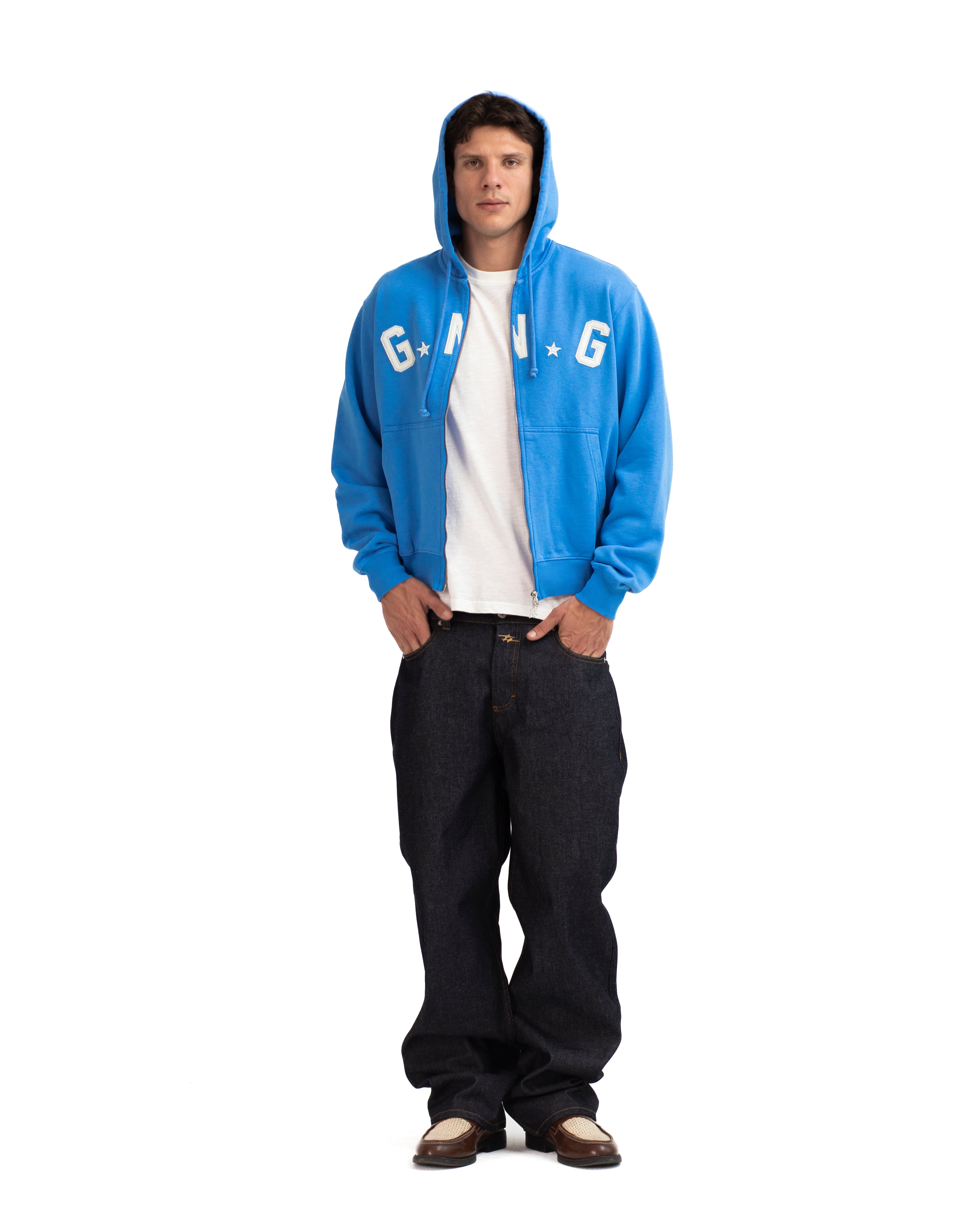 STATE ZIPPER LIGHT BLUE