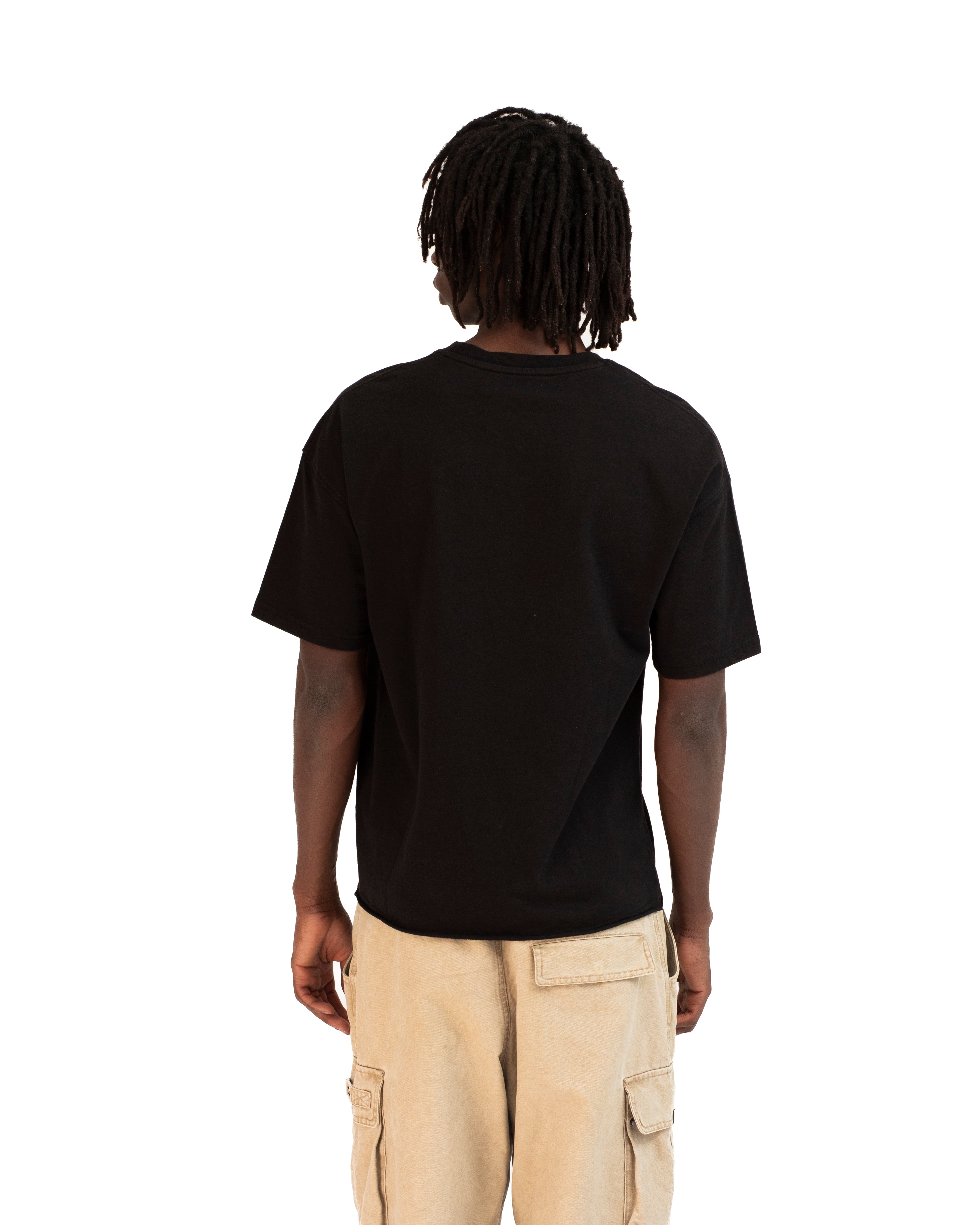 LABEL TEE BLACK