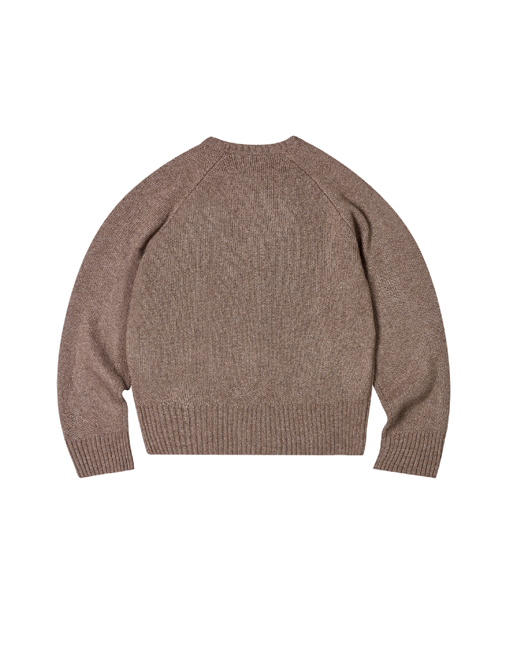 COMFY GNG KNIT BROWN MELANGE