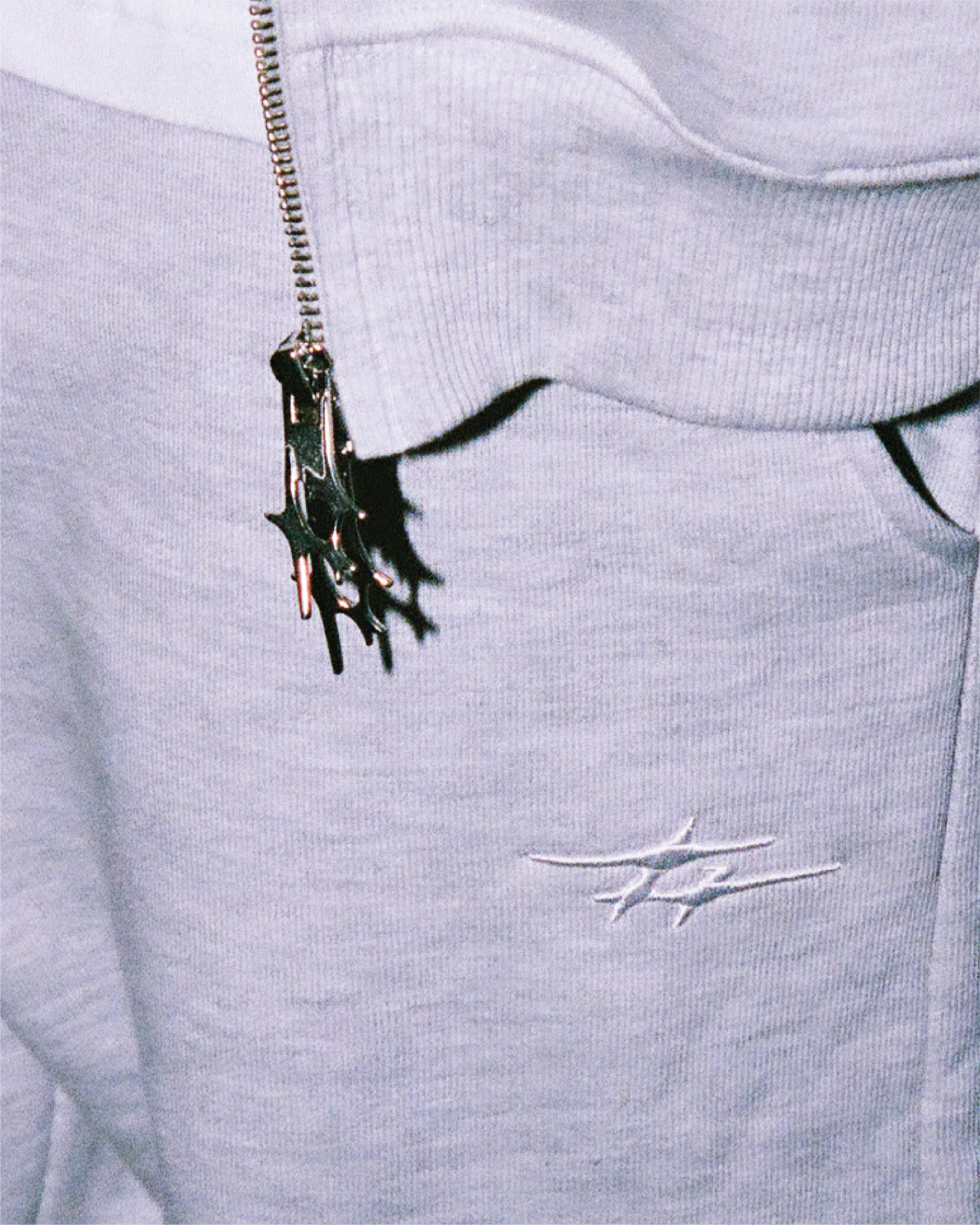 SKIN ZIPPER MELANGE