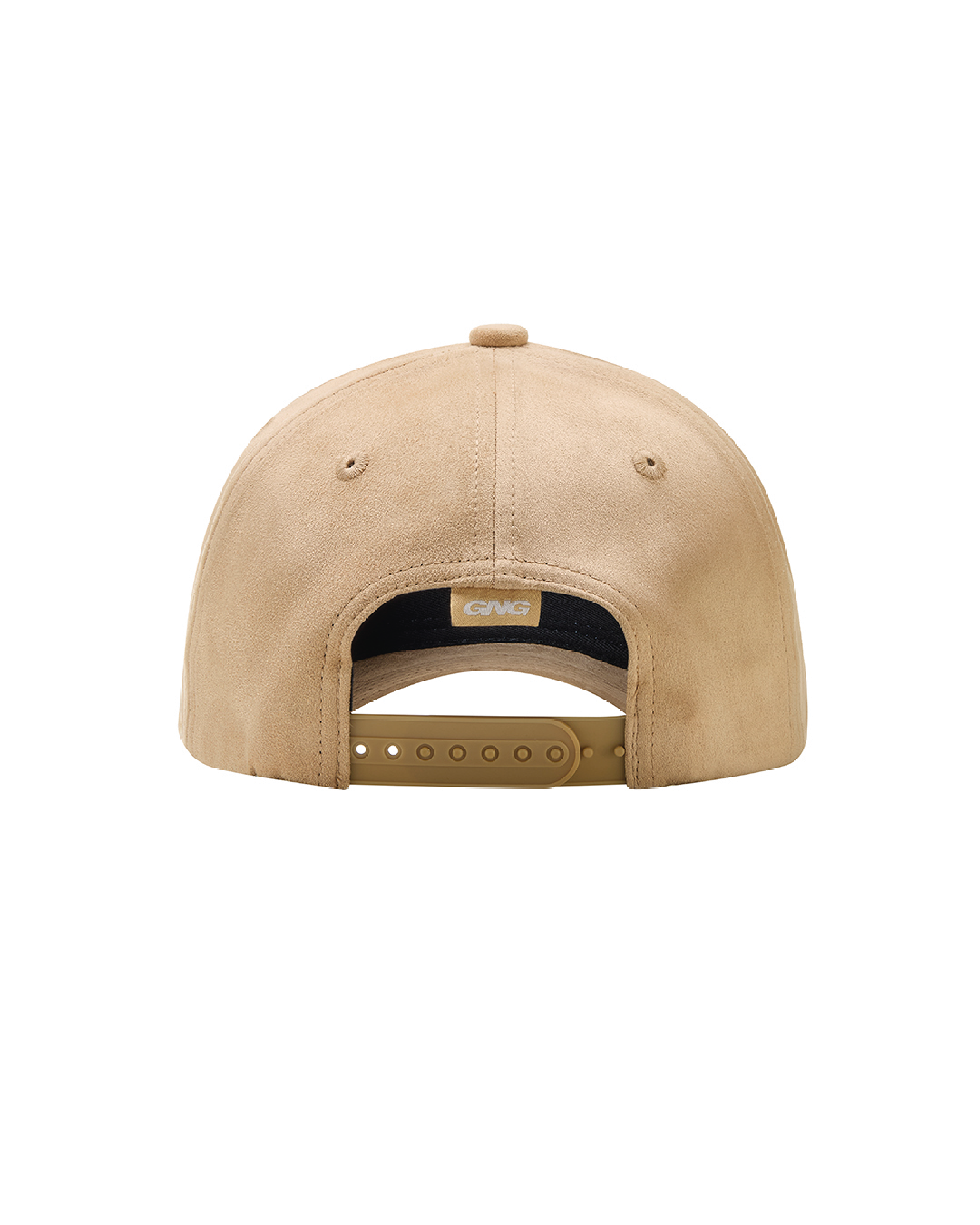 SUEDE LOGO CAP BEIGE