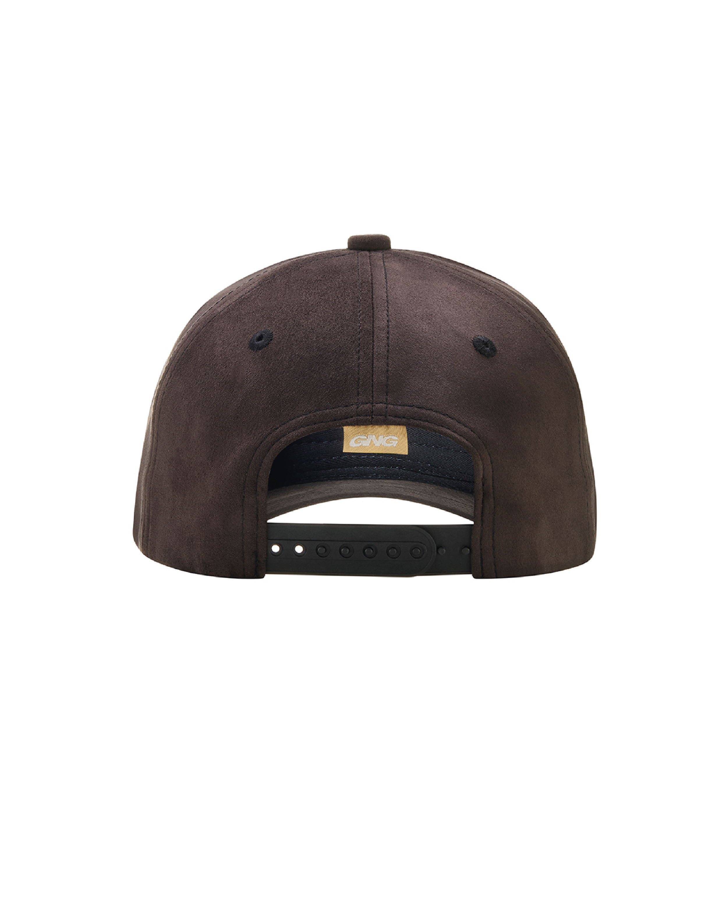 SUEDE LOGO CAP ASH