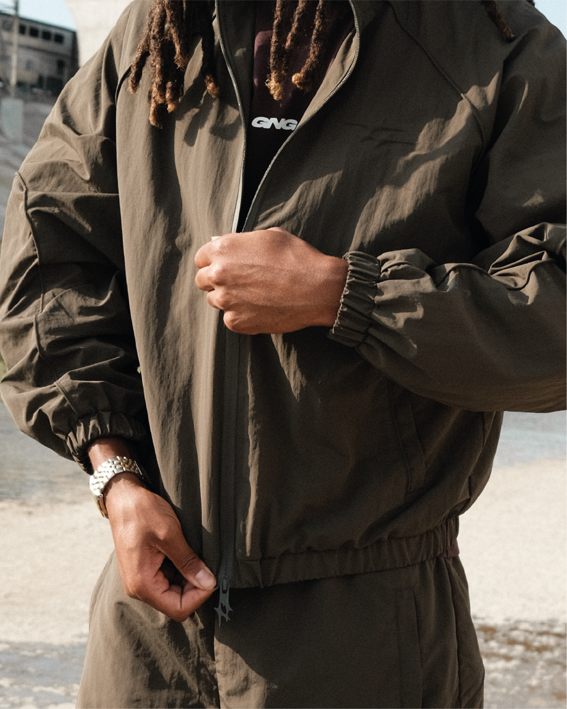 STATE JACKET KHAKI GREEN