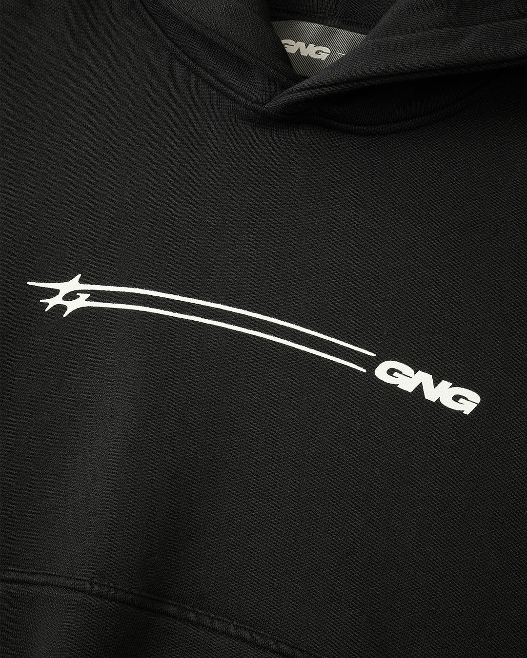 LA ARCHIVE HOOD BLACK