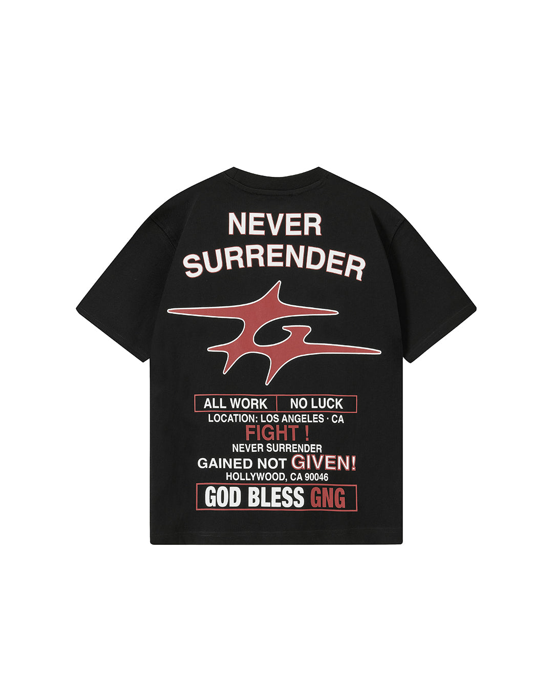 SURRENDER TEE BLACK
