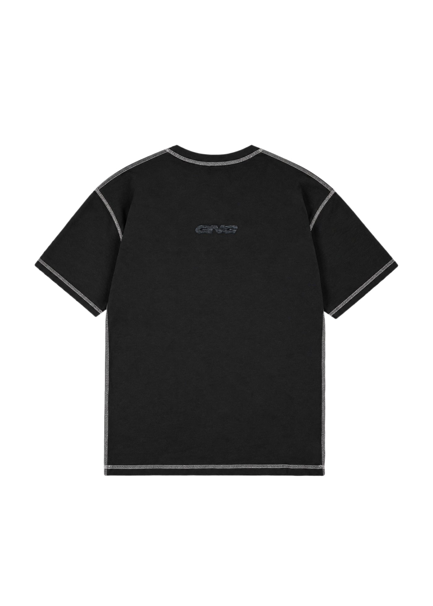 REVERSE LOGO TEE BLACK