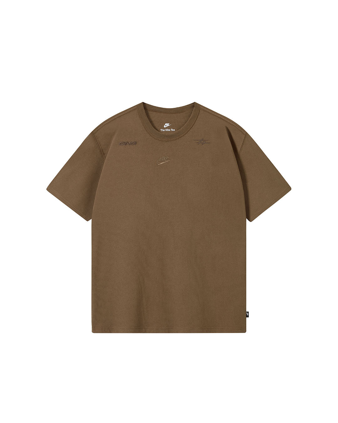 NIKE PREMIUM ESSENTIALS TEE MOSSWOOD BROWN