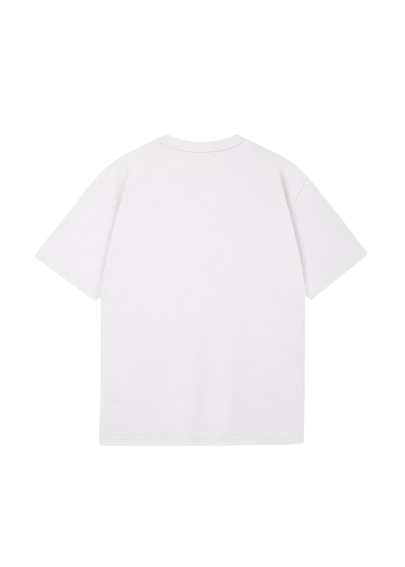 LABEL TEE WHITE