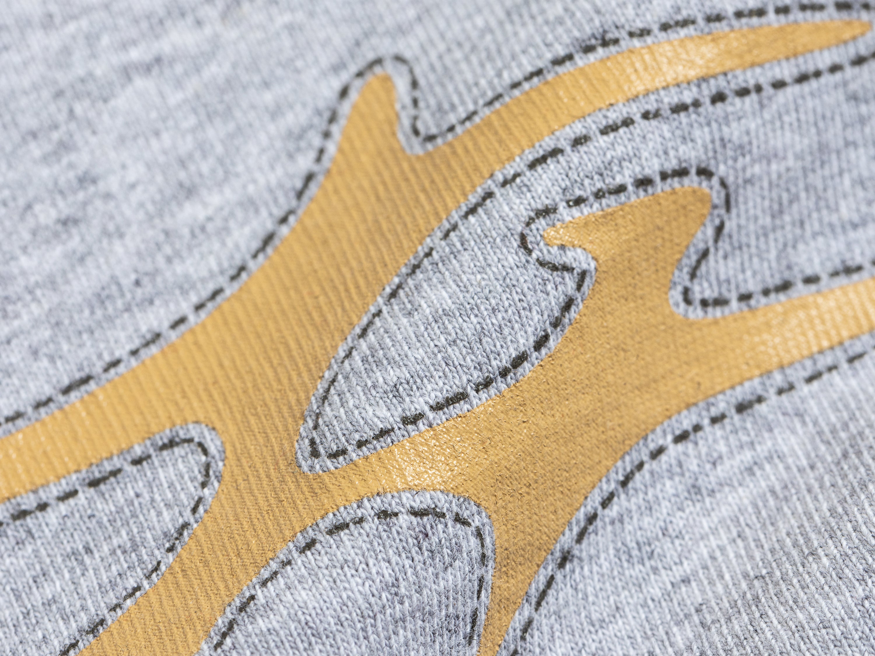 CANVAS T-SHIRT GREY