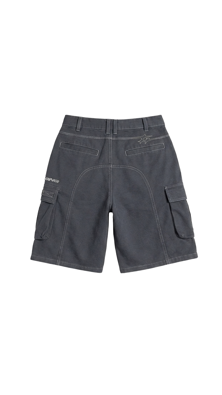 STATE CARGO SHORTS ASH BLUE