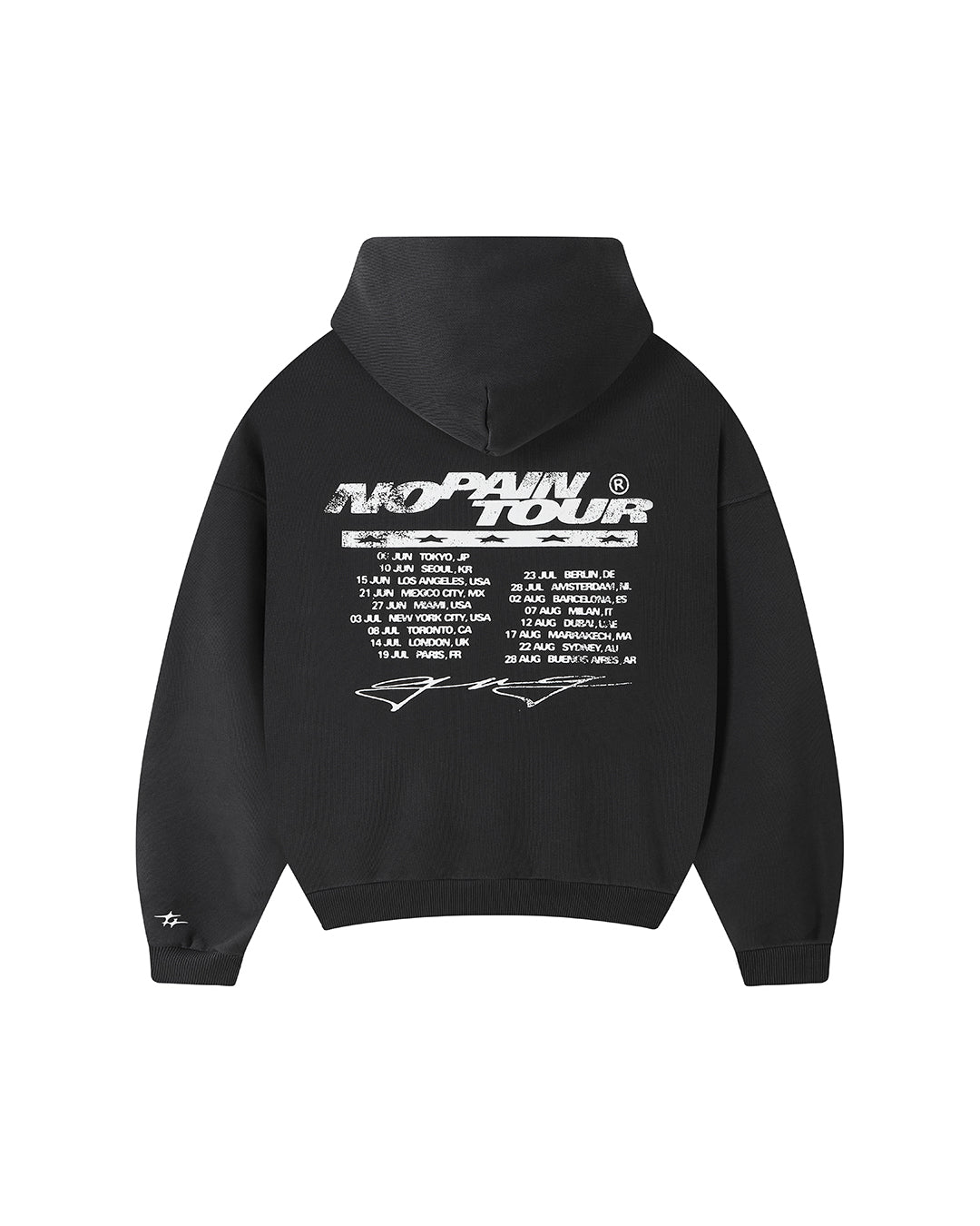 NO PAIN HOOD BLACK