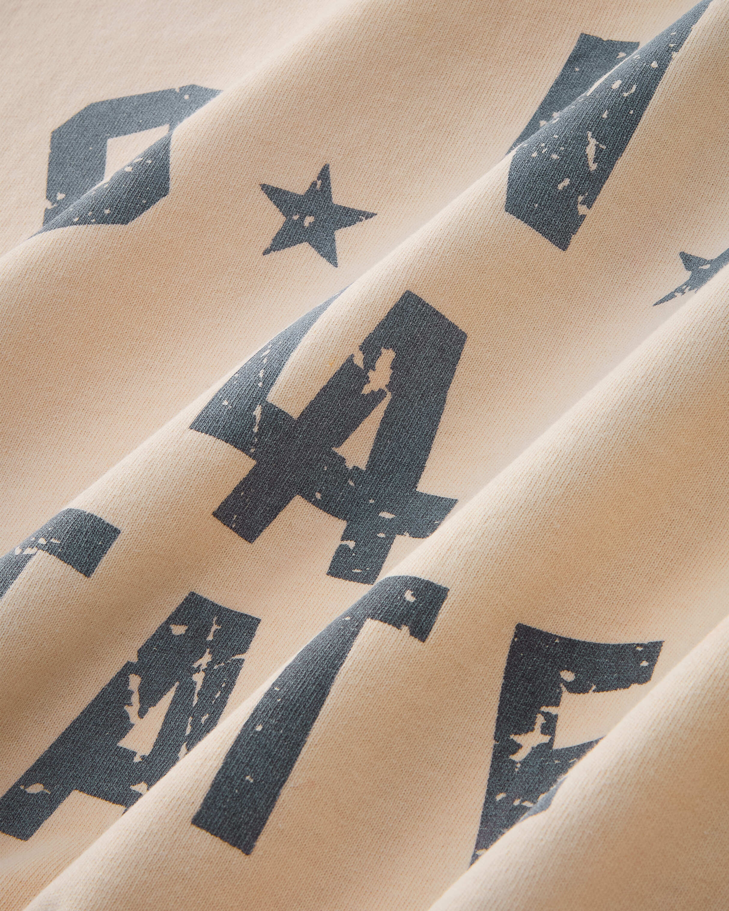 LA STATE TEE DUSTED SAND