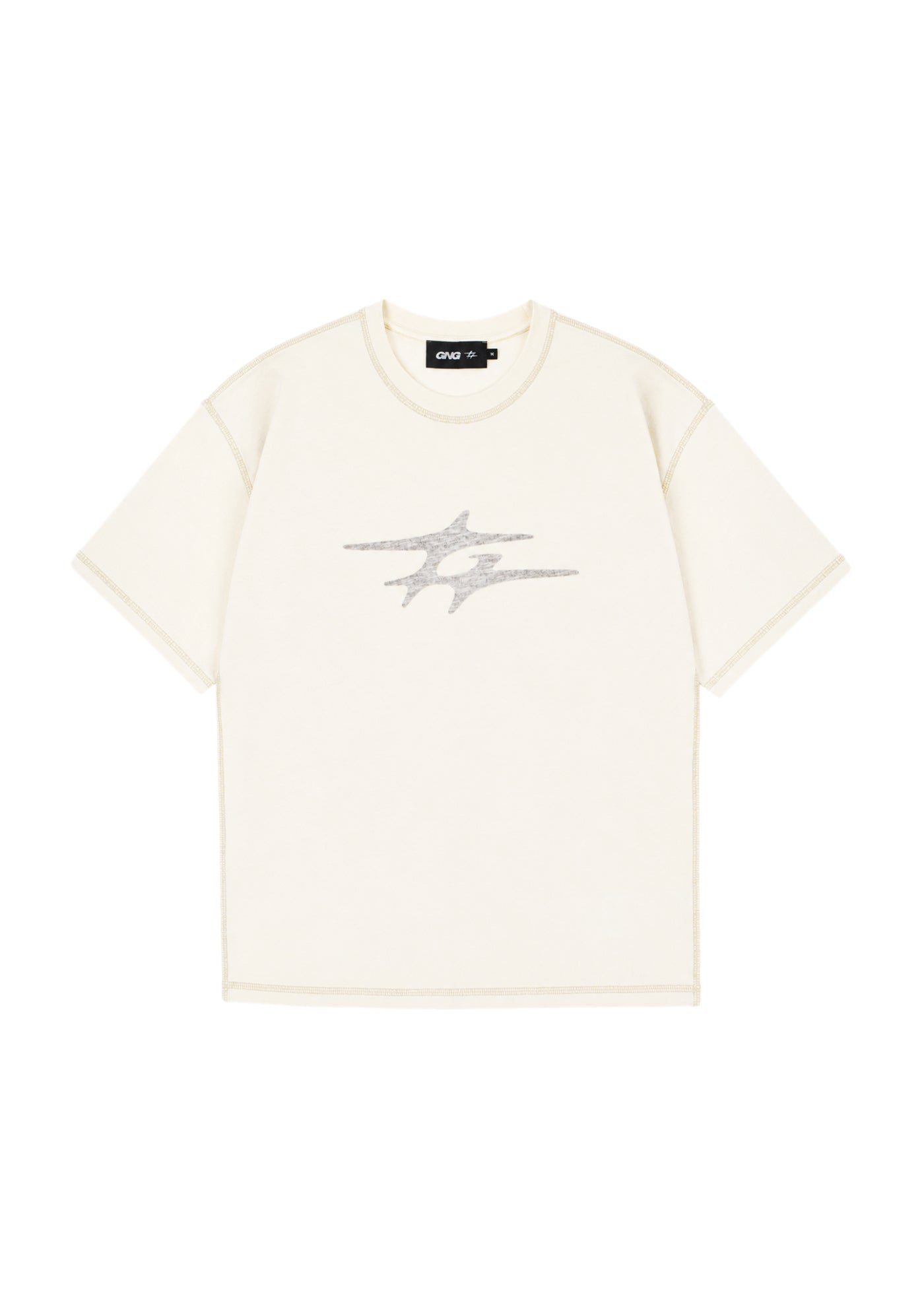 REVERSE LOGO TEE WHITE