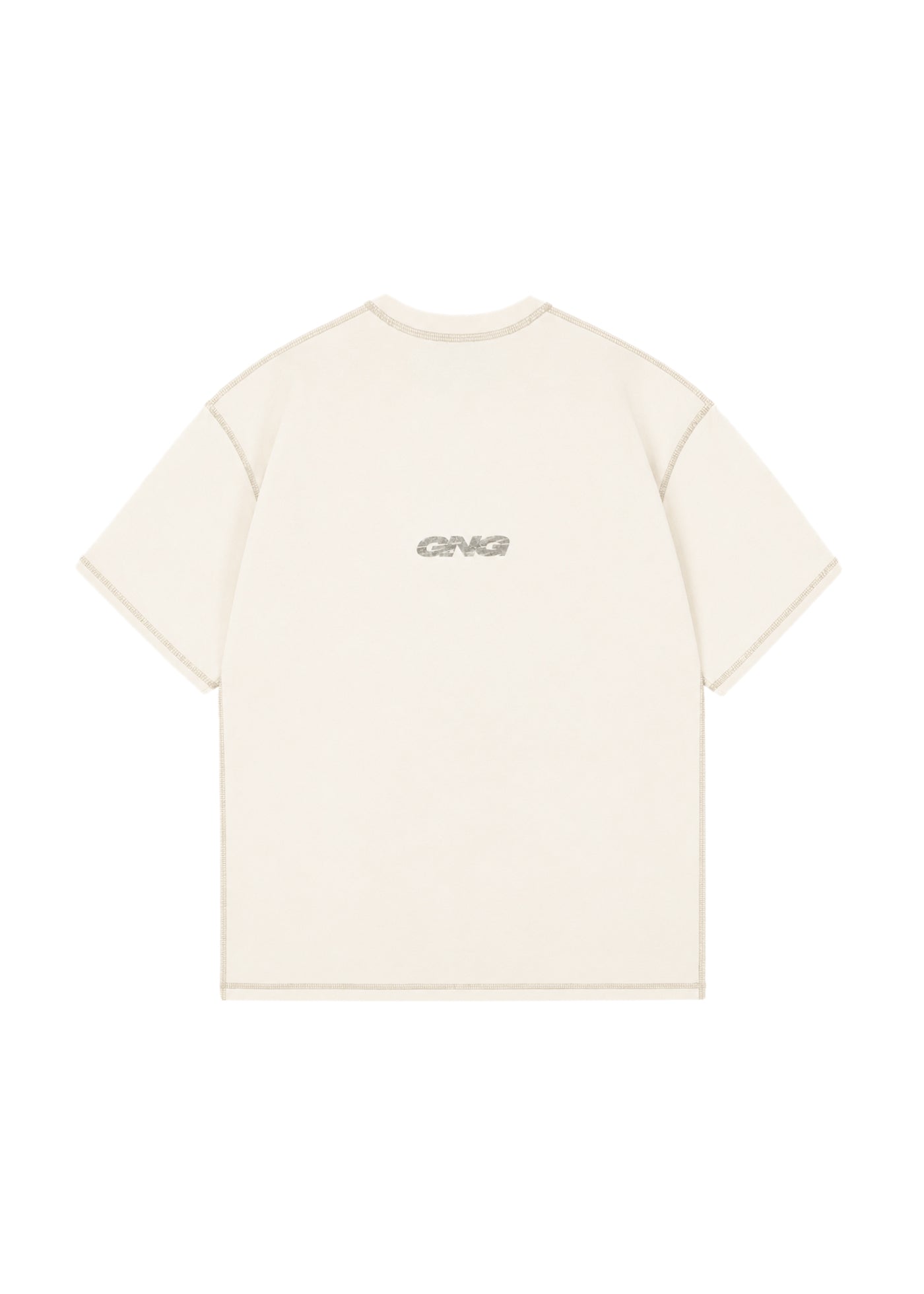 REVERSE LOGO TEE WHITE