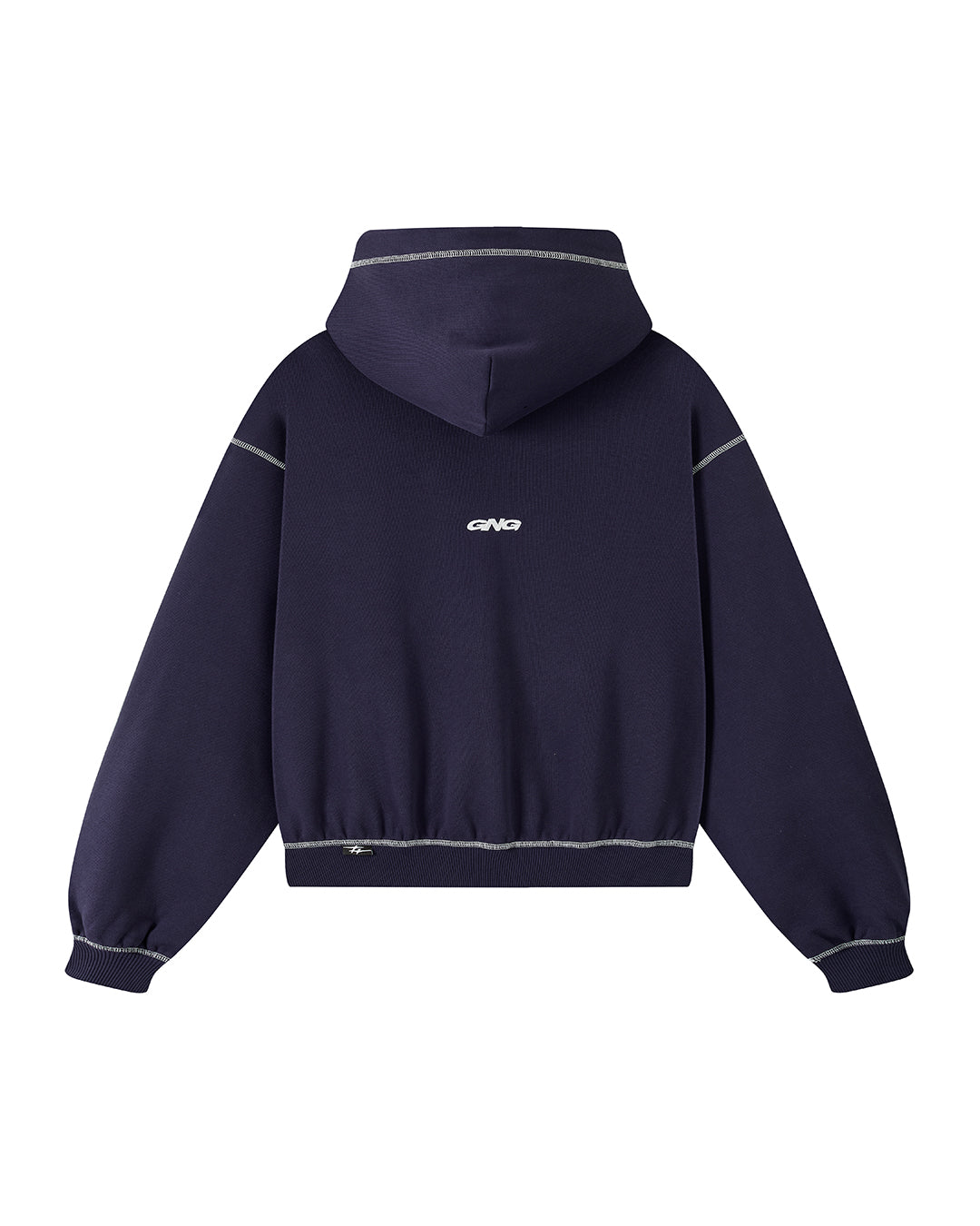 FLATLOCK ZIPPER NAVY