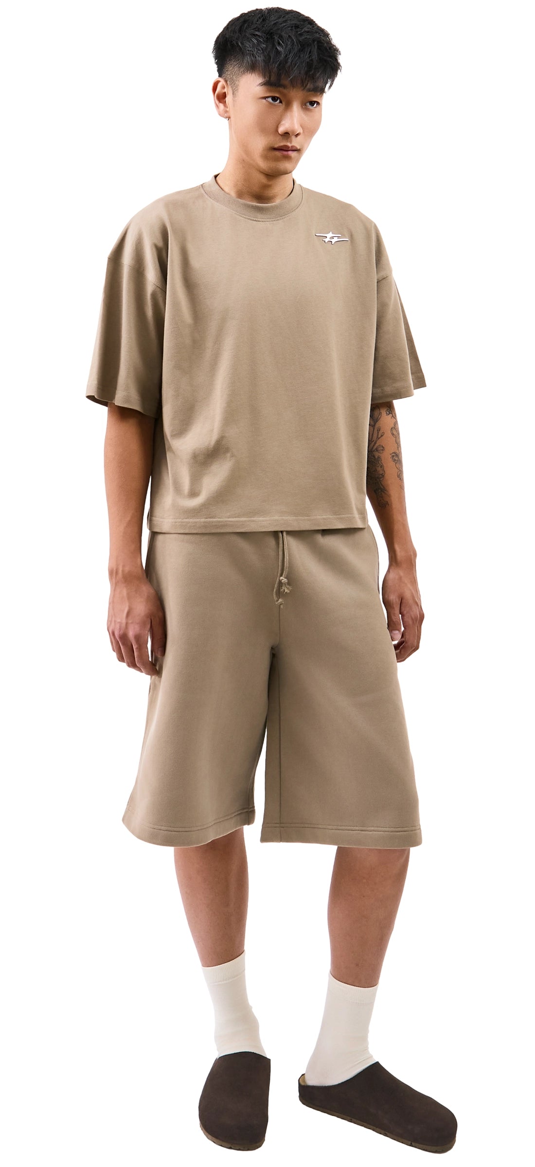 SKIN T-SHIRT CAMEL