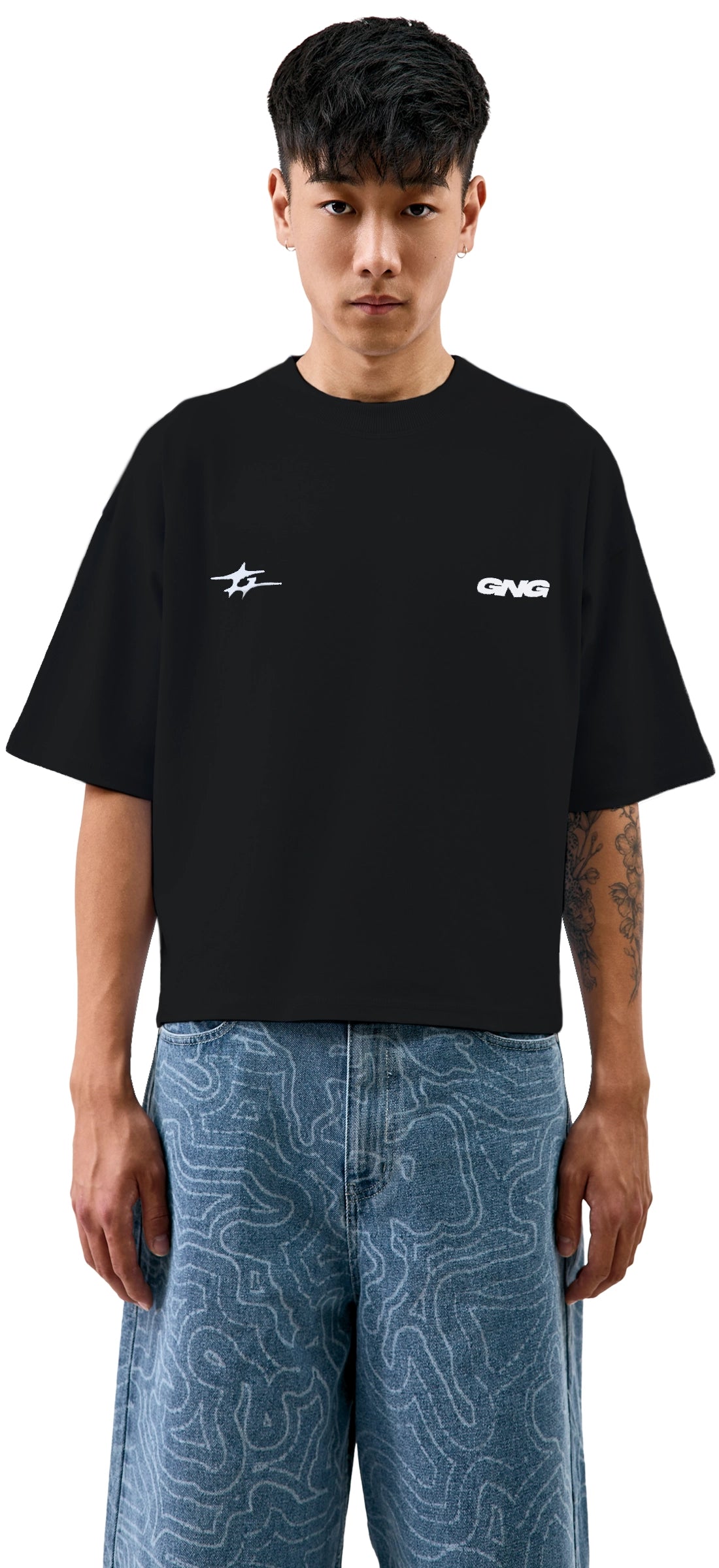 GANGA T-SHIRT BLACK