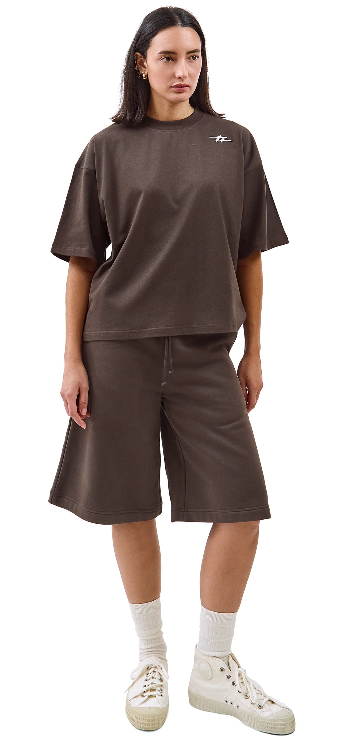 SKIN T-SHIRT BROWN