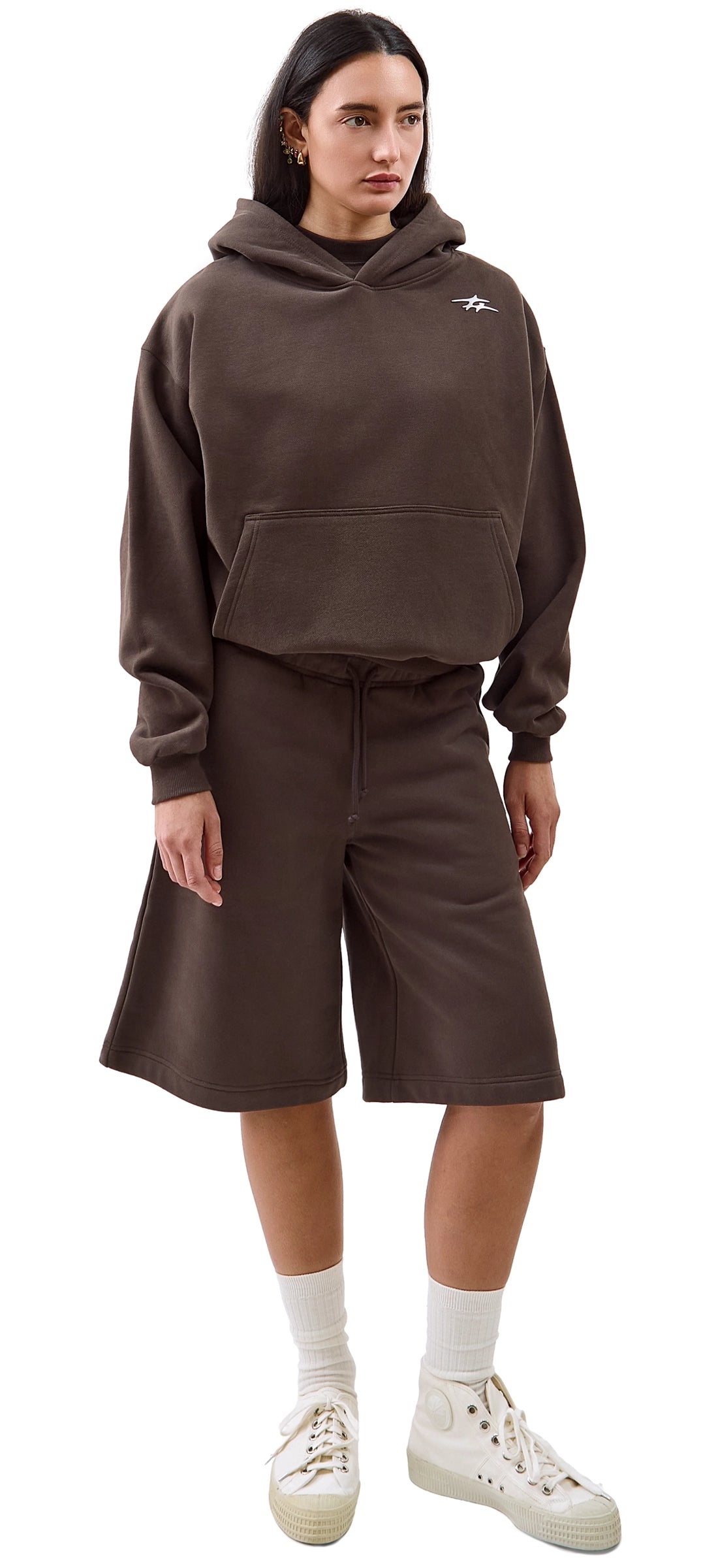 SKIN HOODIE BROWN