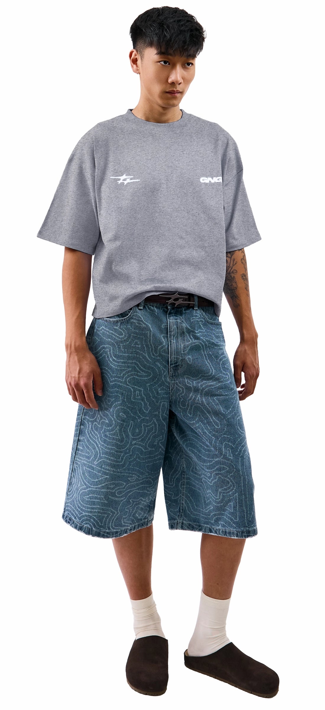 GANGA T-SHIRT GREY